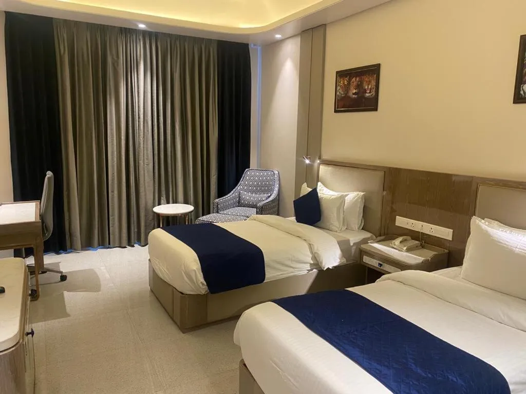 Bedroom, Bed in Stardom Resort Jaipur