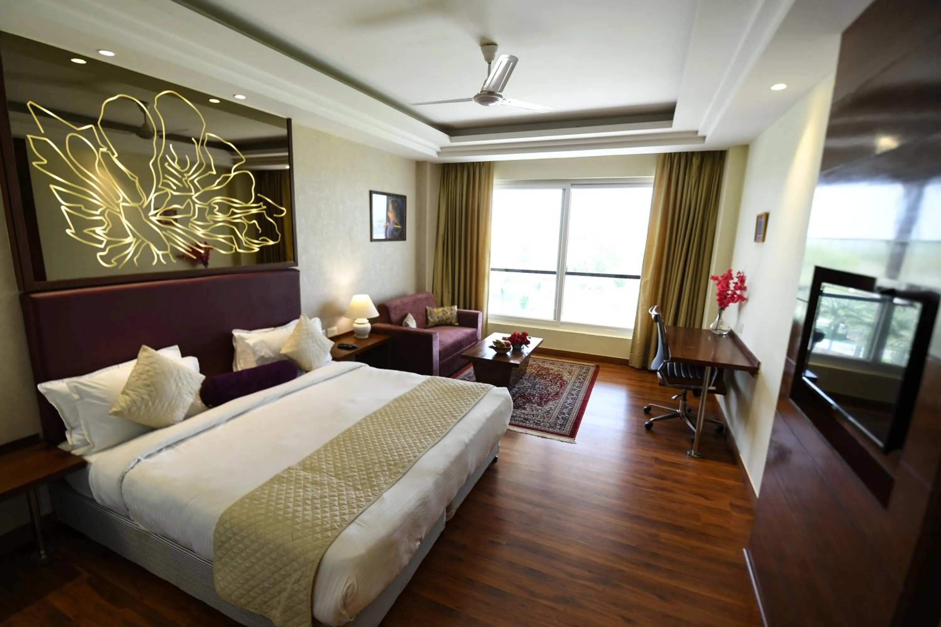 Bedroom, Bed in Stardom Resort Jaipur