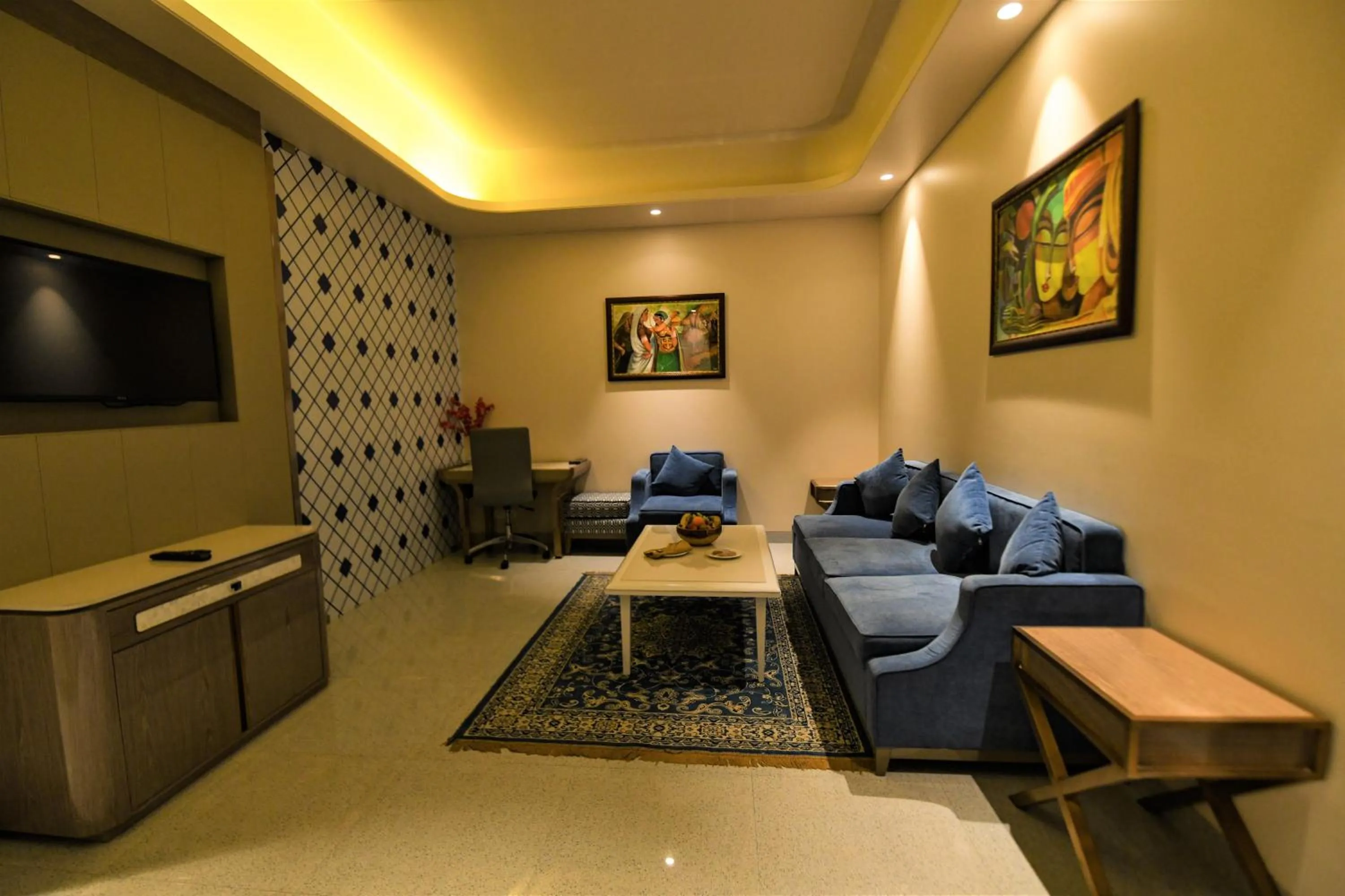 Living room in Stardom Resort Jaipur