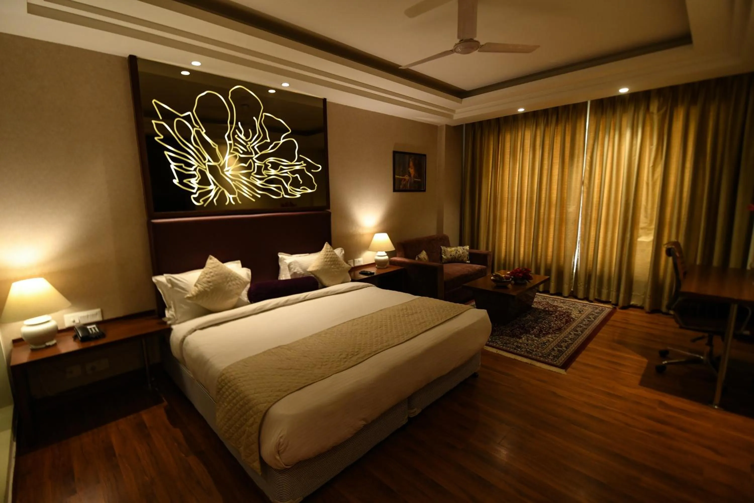 Bedroom, Bed in Stardom Resort Jaipur