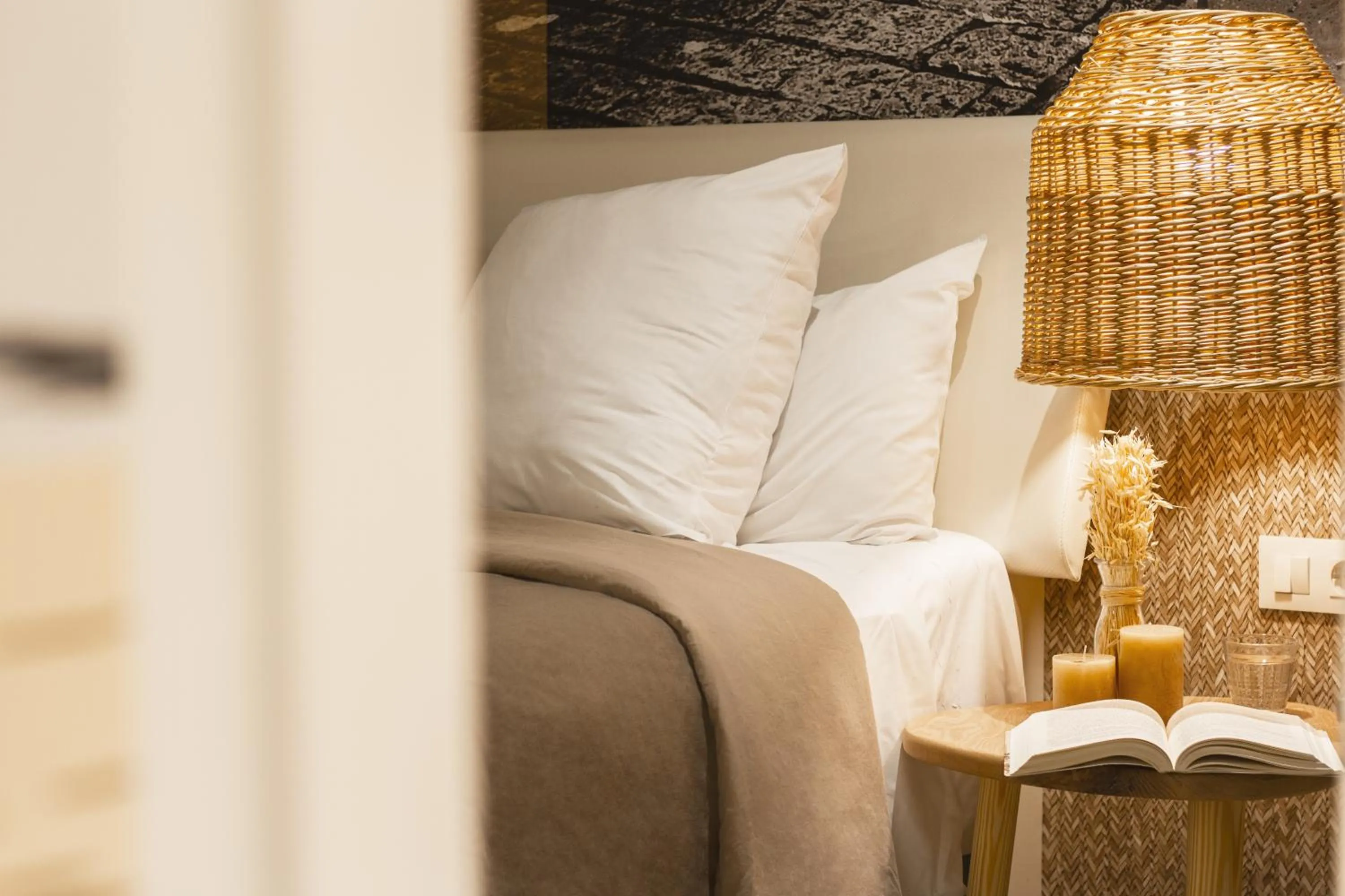 Decorative detail, Bed in room Select Tetuán