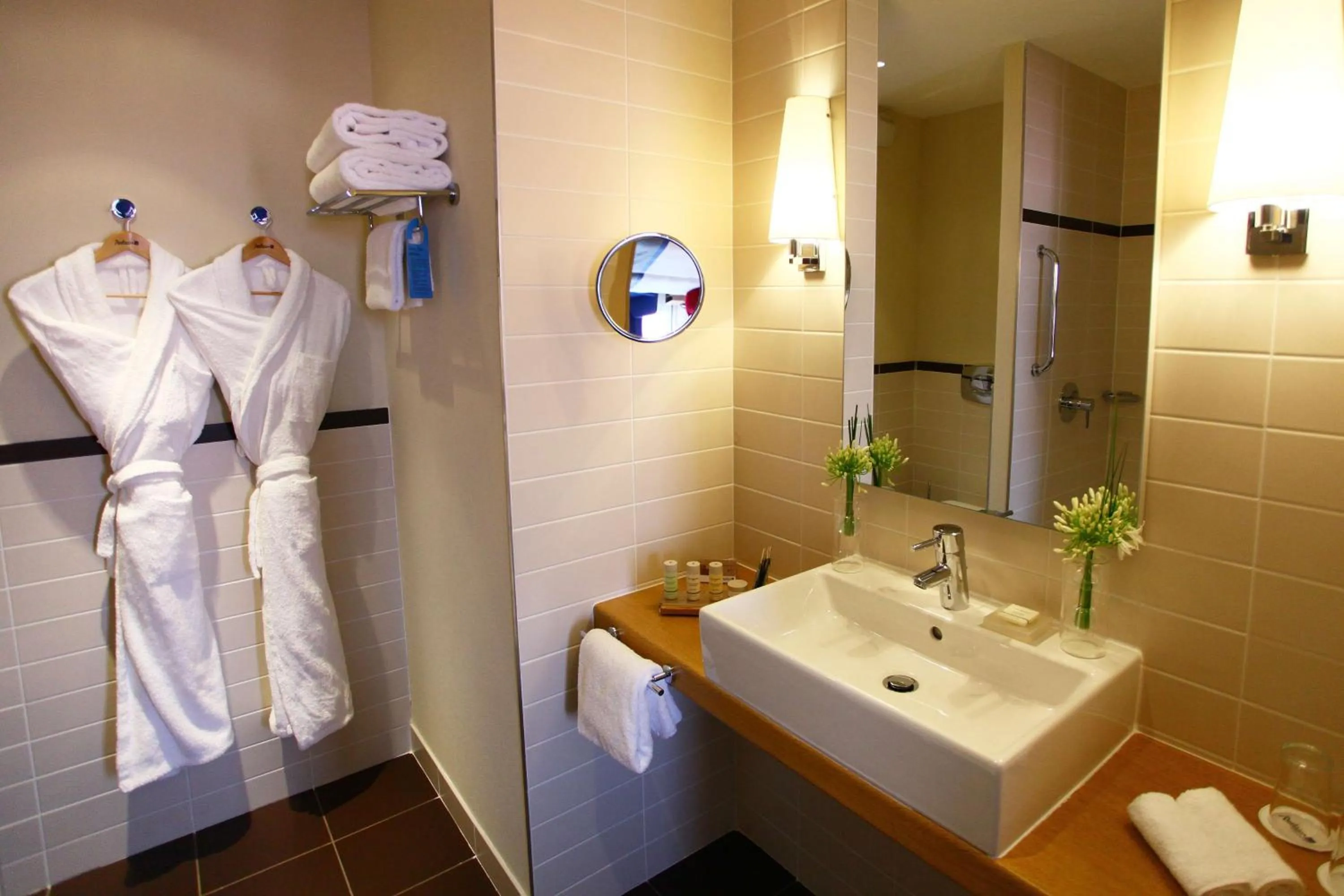 Bathroom in Radisson Blu Hotel Toulouse Airport