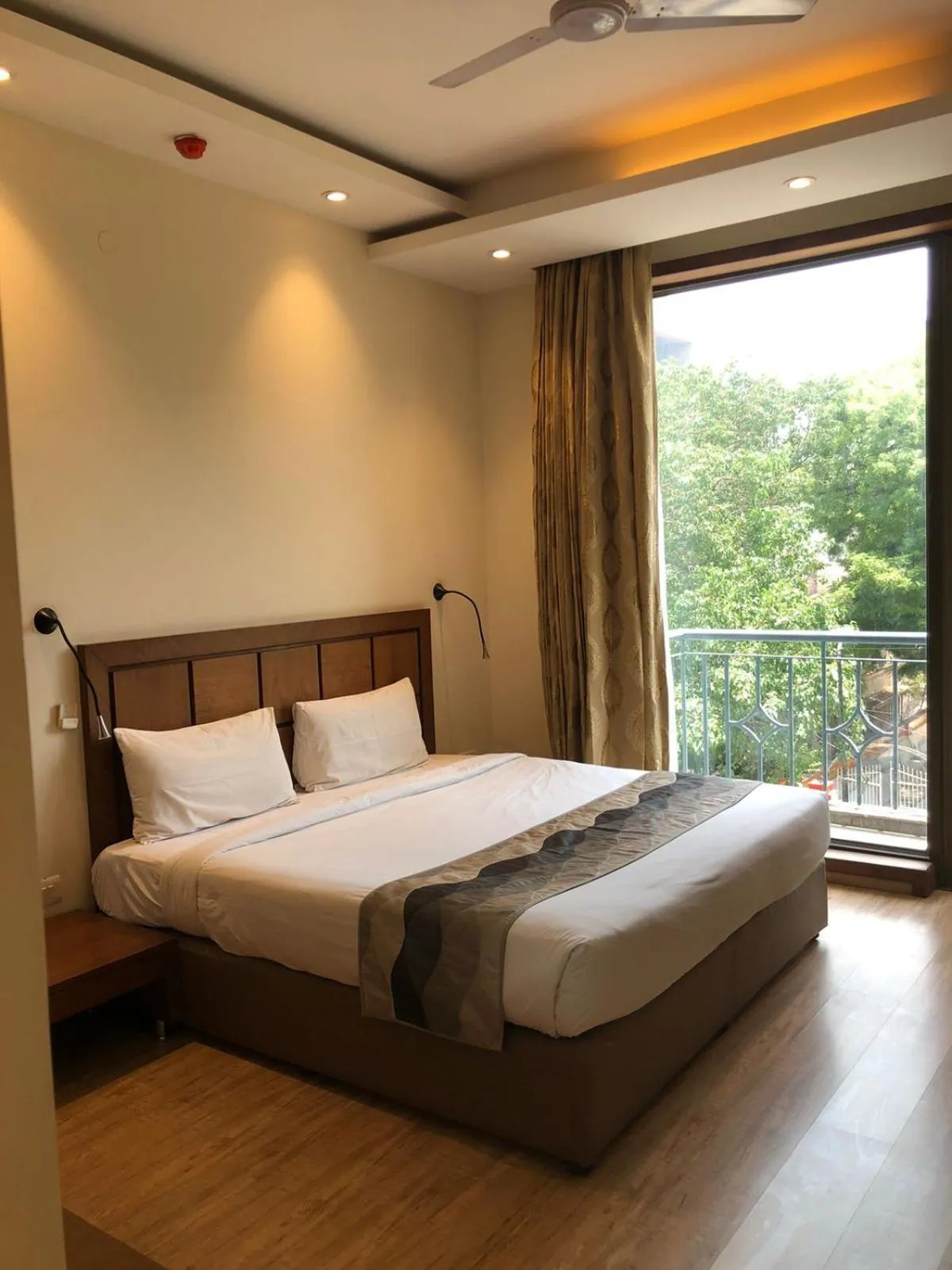 View (from property/room), Bed in UDS Villa Scandinavian - Next to VFS, Walking to Connaught Place