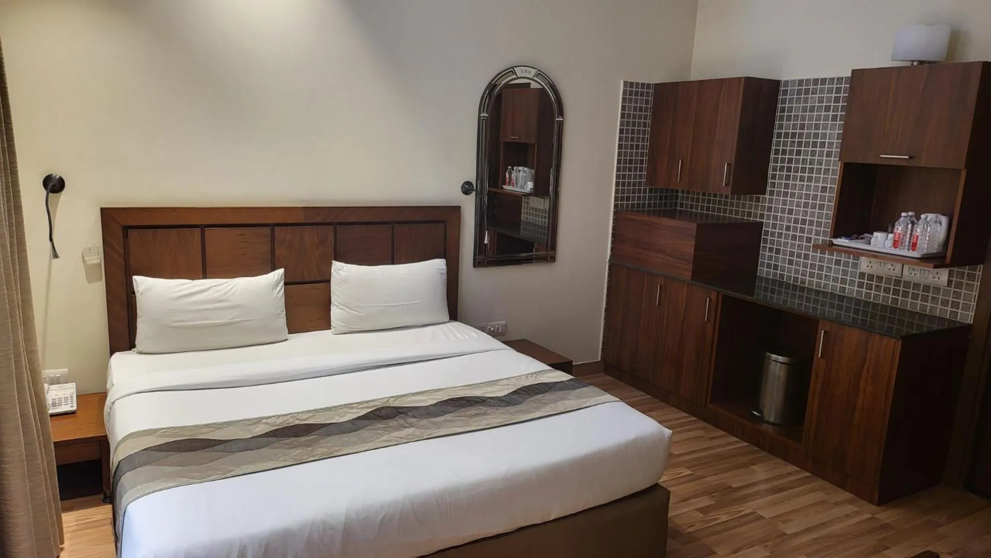 Bedroom, Bed in UDS Villa Scandinavian - Next to VFS, Walking to Connaught Place