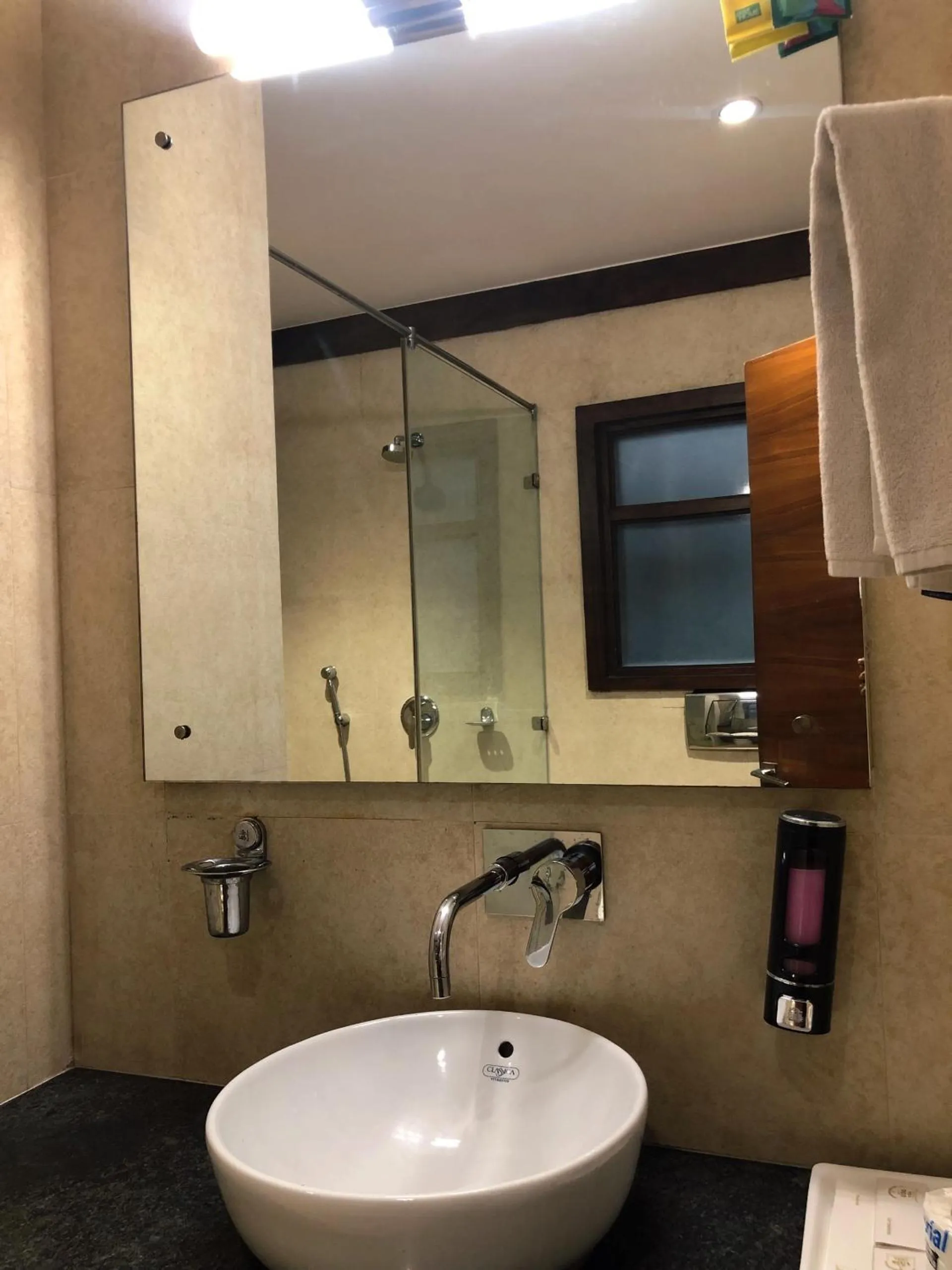 Bathroom in UDS Villa Scandinavian - Next to VFS, Walking to Connaught Place