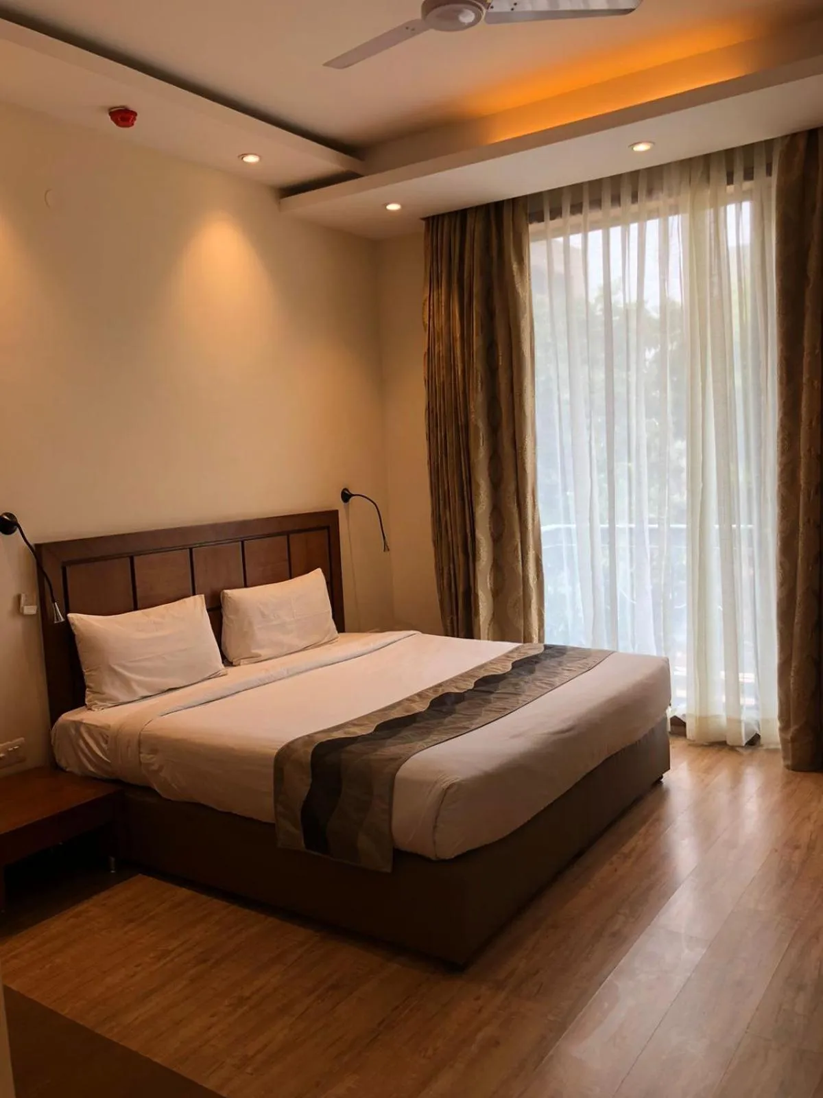 Bedroom, Bed in UDS Villa Scandinavian - Next to VFS, Walking to Connaught Place