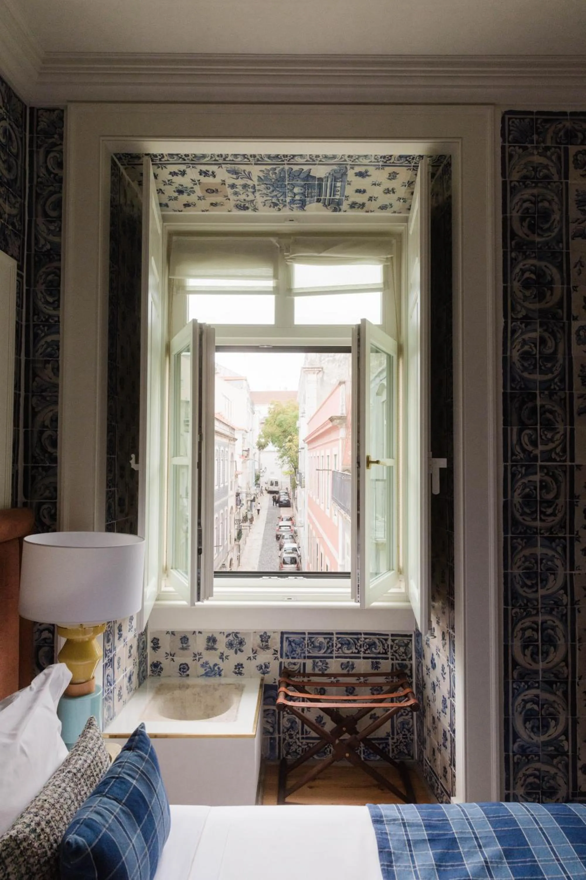 View (from property/room), Bed in Palácio Ludovice Wine Experience Hotel