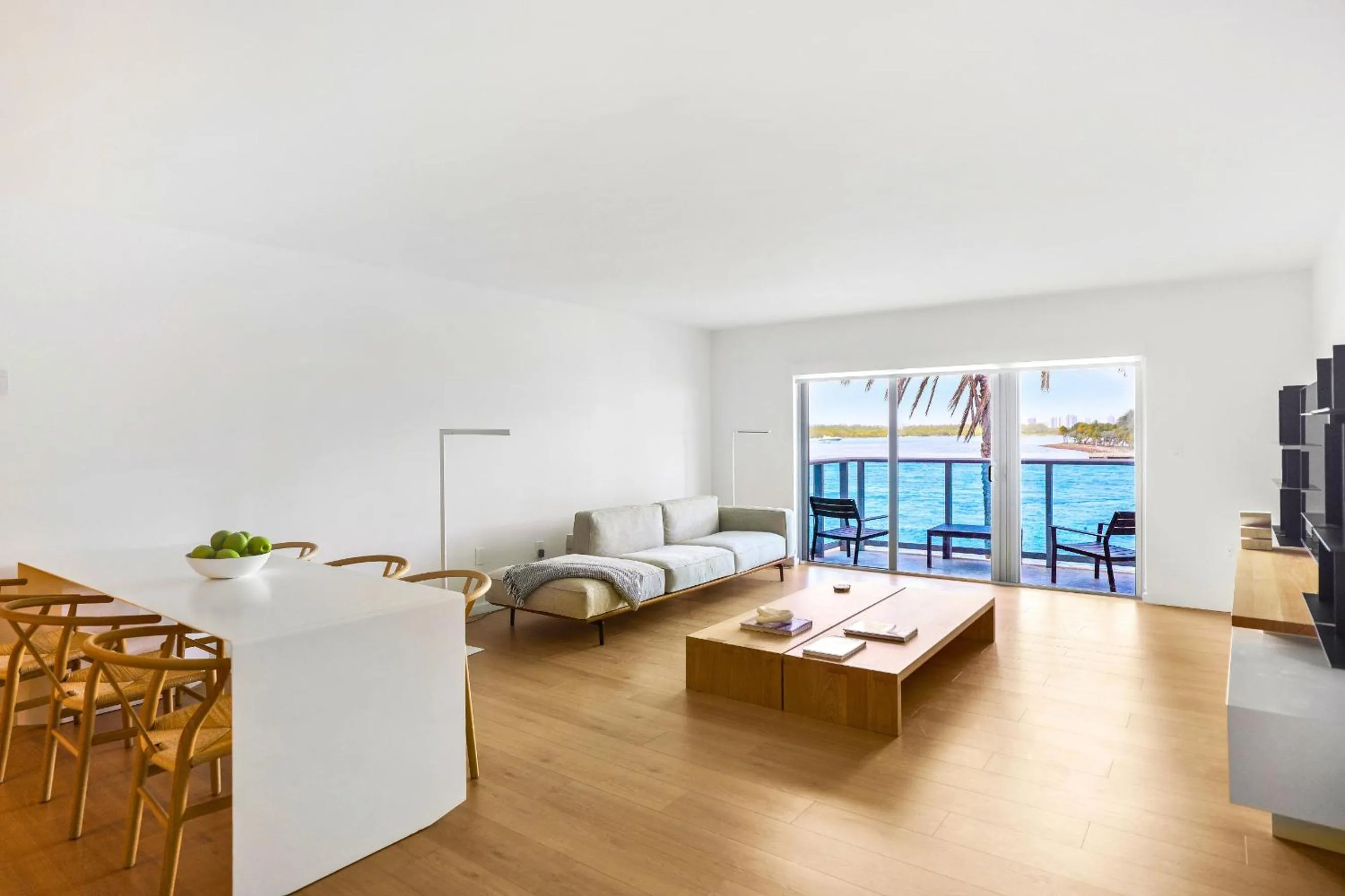 Living room in Beach Haus Bal Harbour