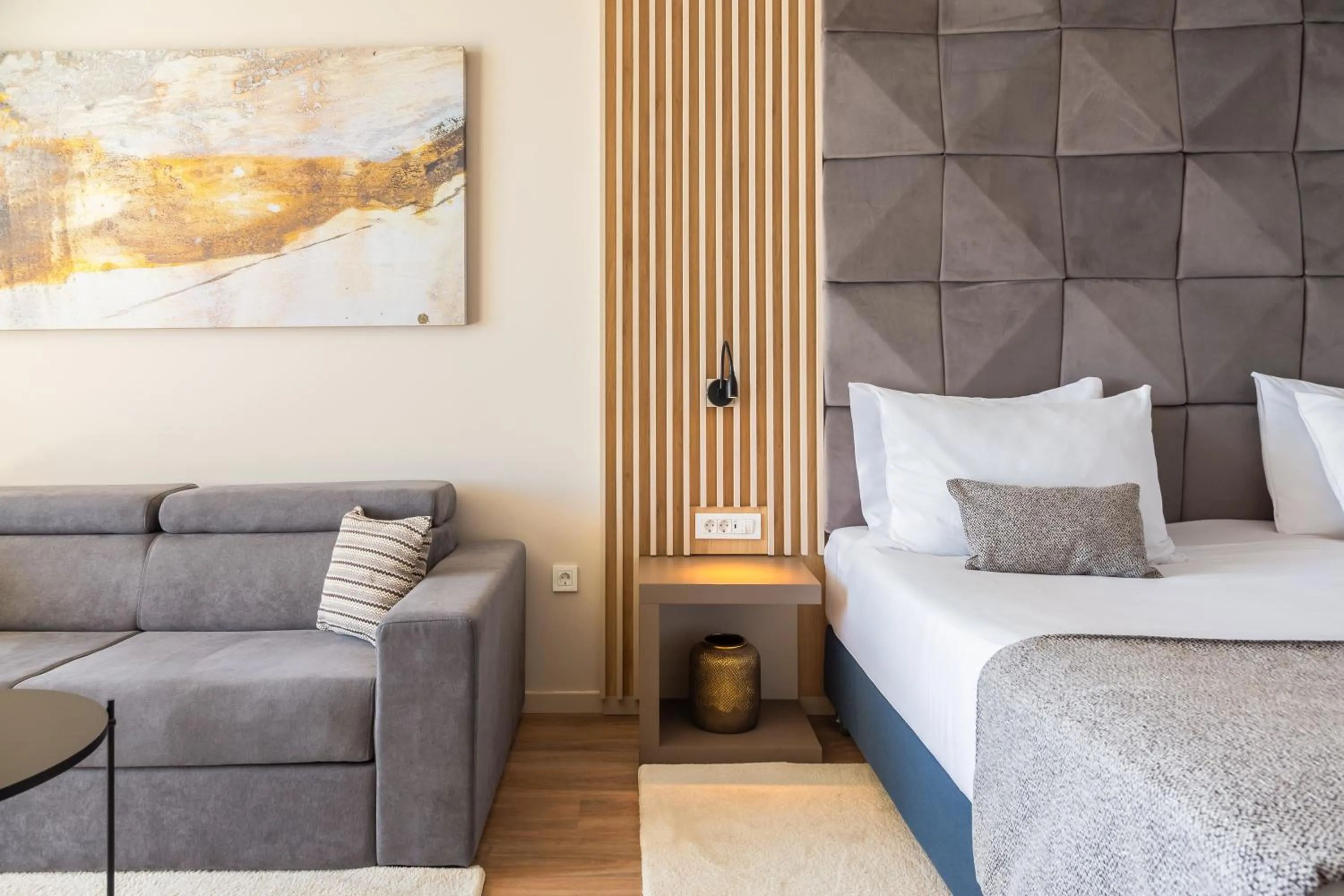 Bed in Aminess Laurel Khalani Hotel