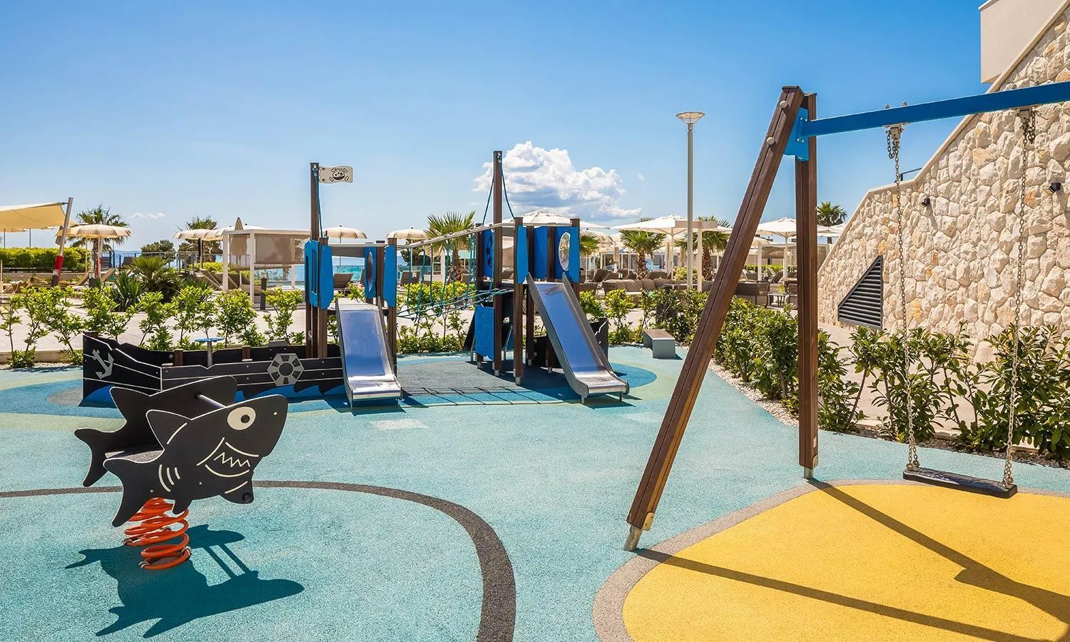 Children play ground in Aminess Laurel Khalani Hotel