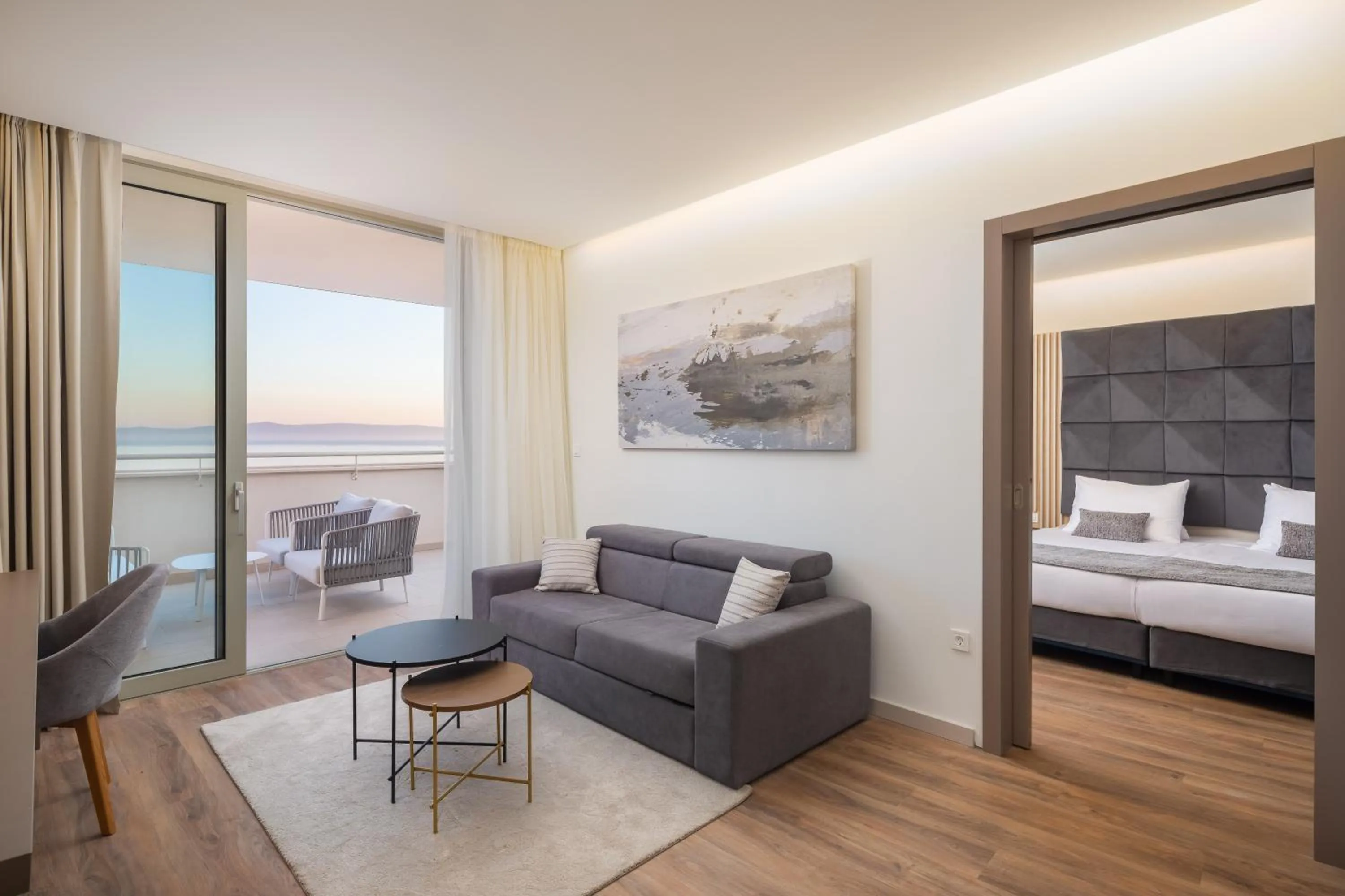 Bed in Aminess Laurel Khalani Hotel