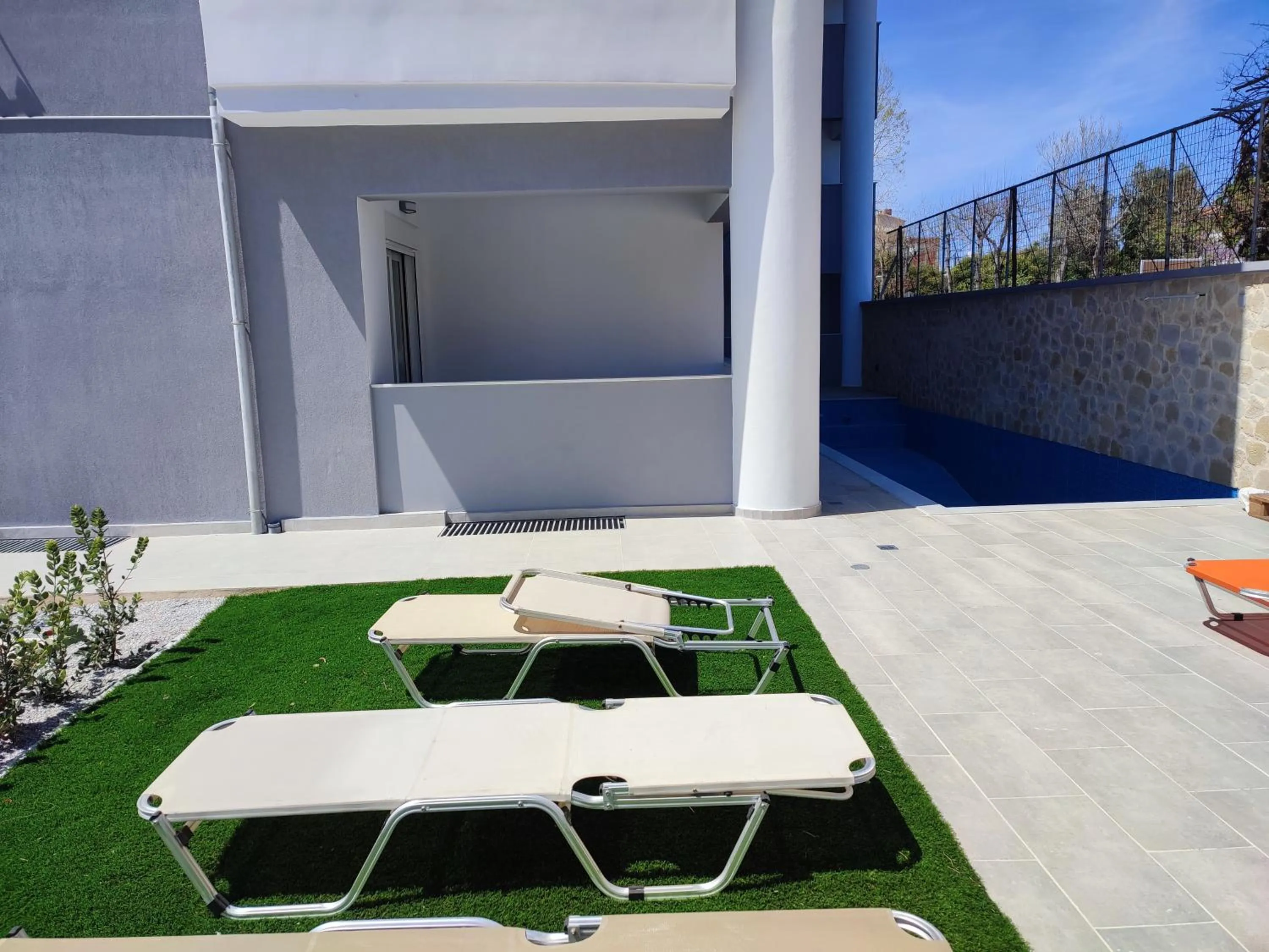 Patio in Deluxe City Hotel