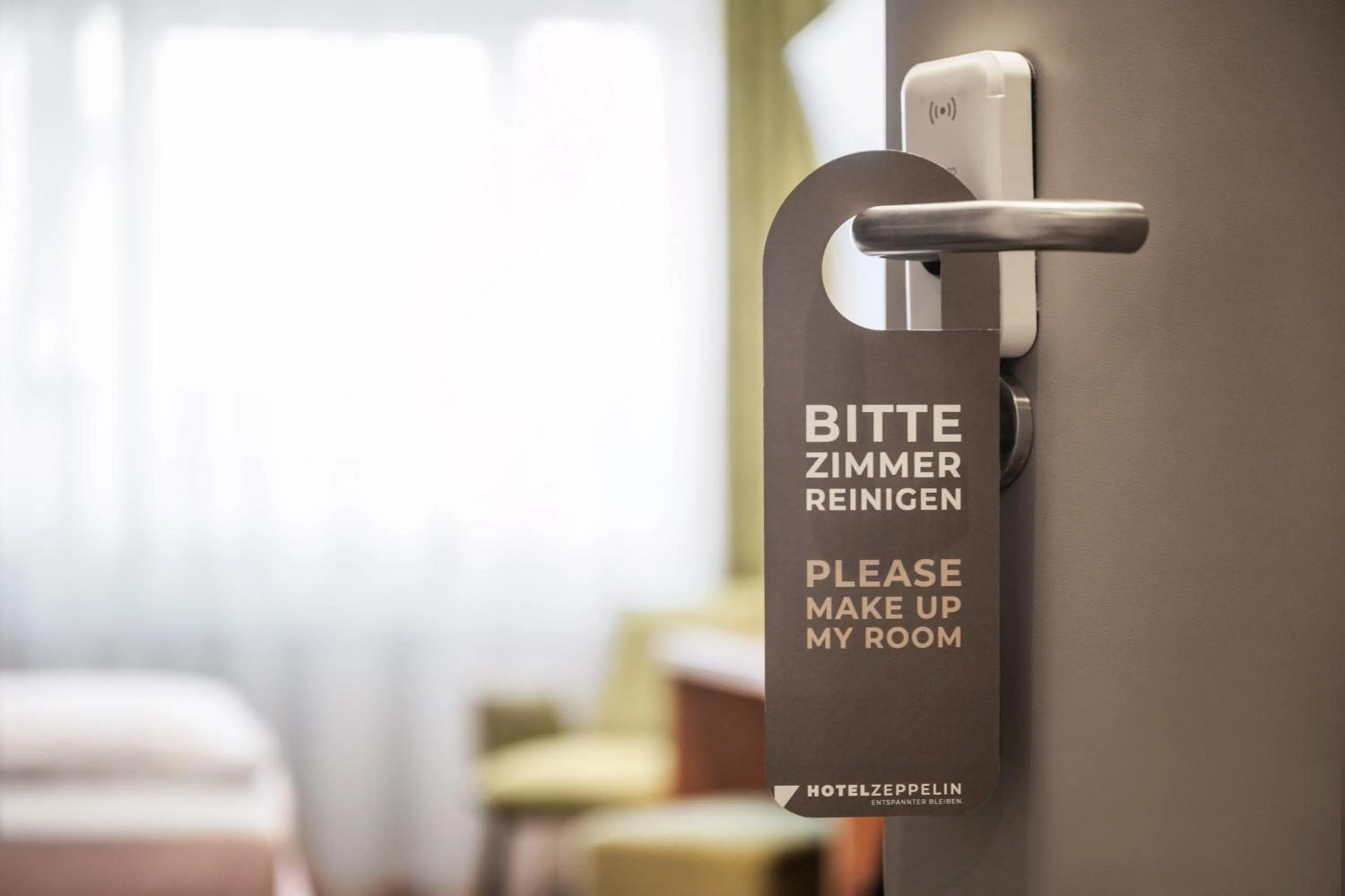 Decorative detail, Bed in Hotel Zeppelin