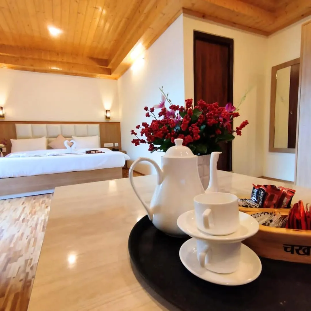 Bed in Kunden Fortune Resort Gangtok Near MG Marg