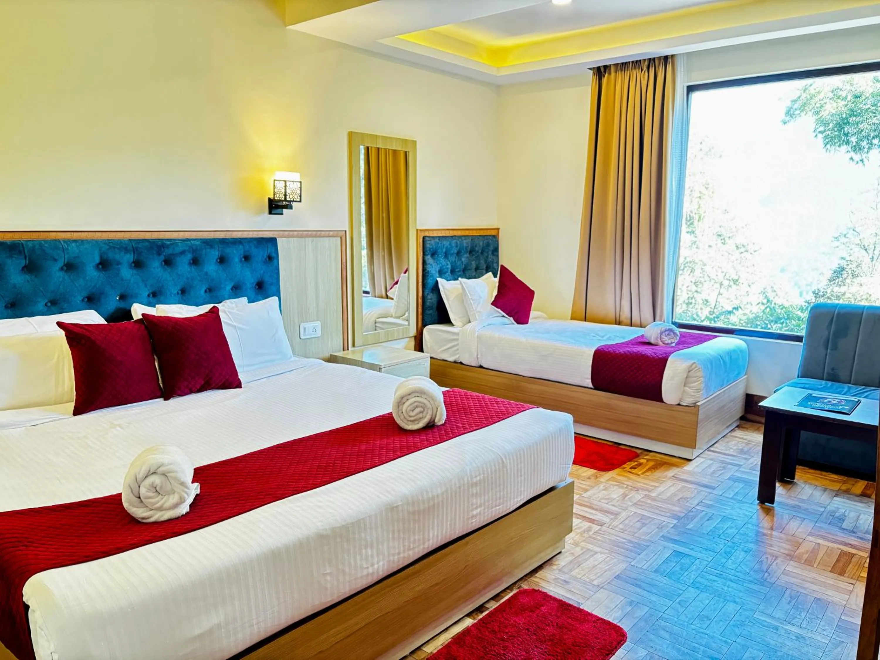 Bed in Kunden Fortune Resort Gangtok Near MG Marg