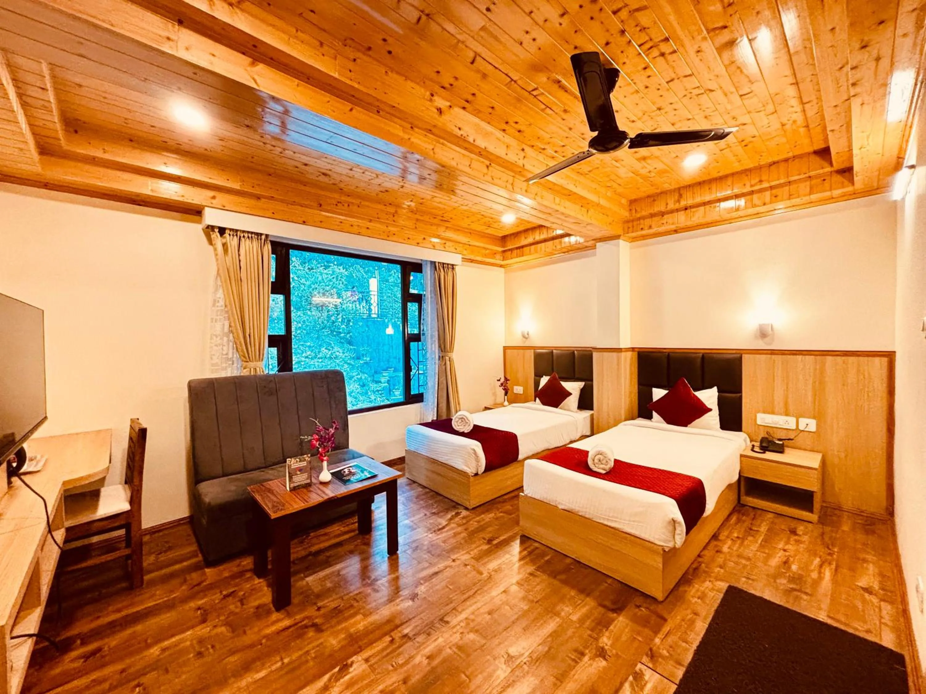 Bed in Kunden Fortune Resort Gangtok Near MG Marg
