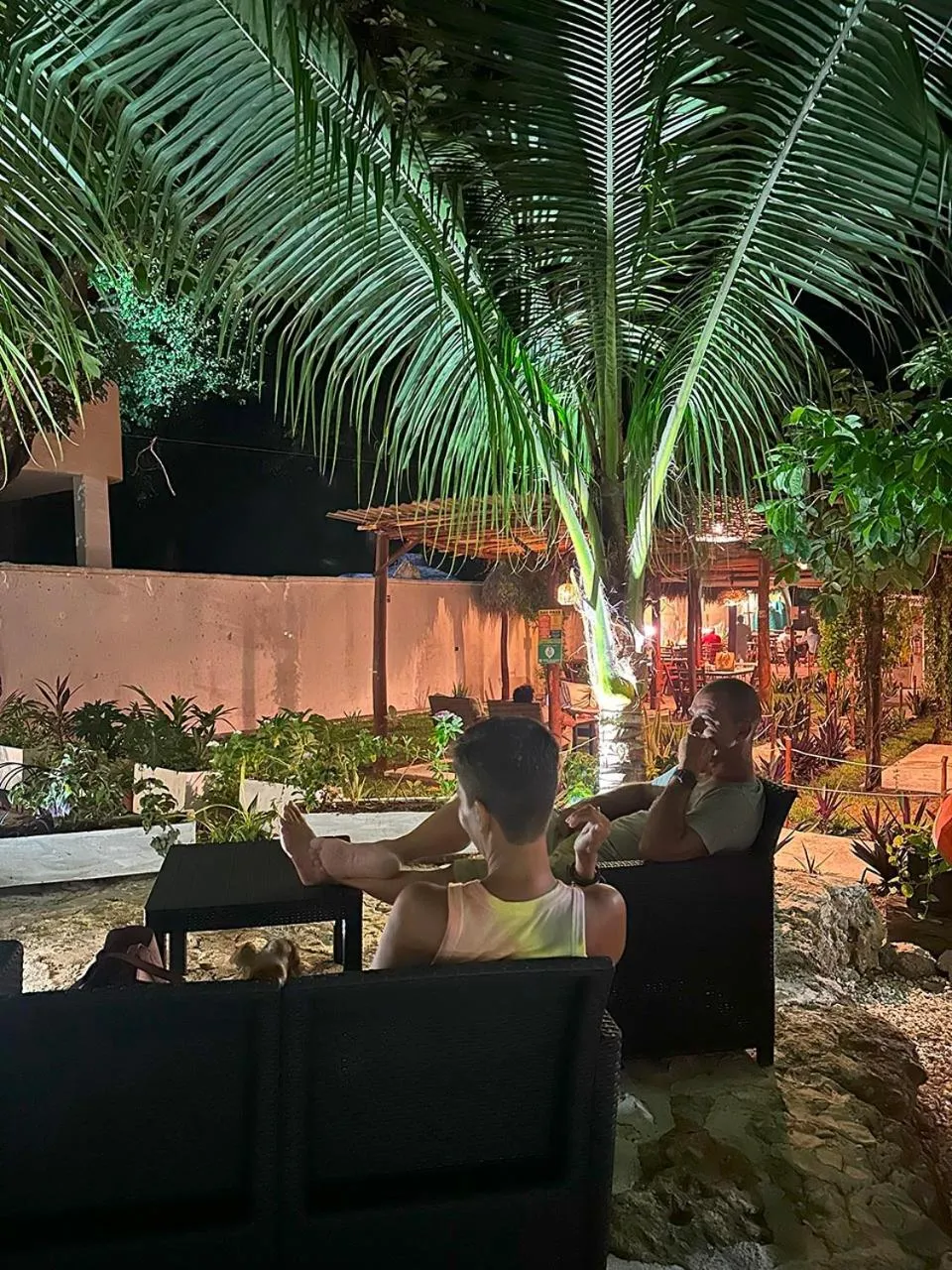 Off site in El Búho Lagoon Bacalar