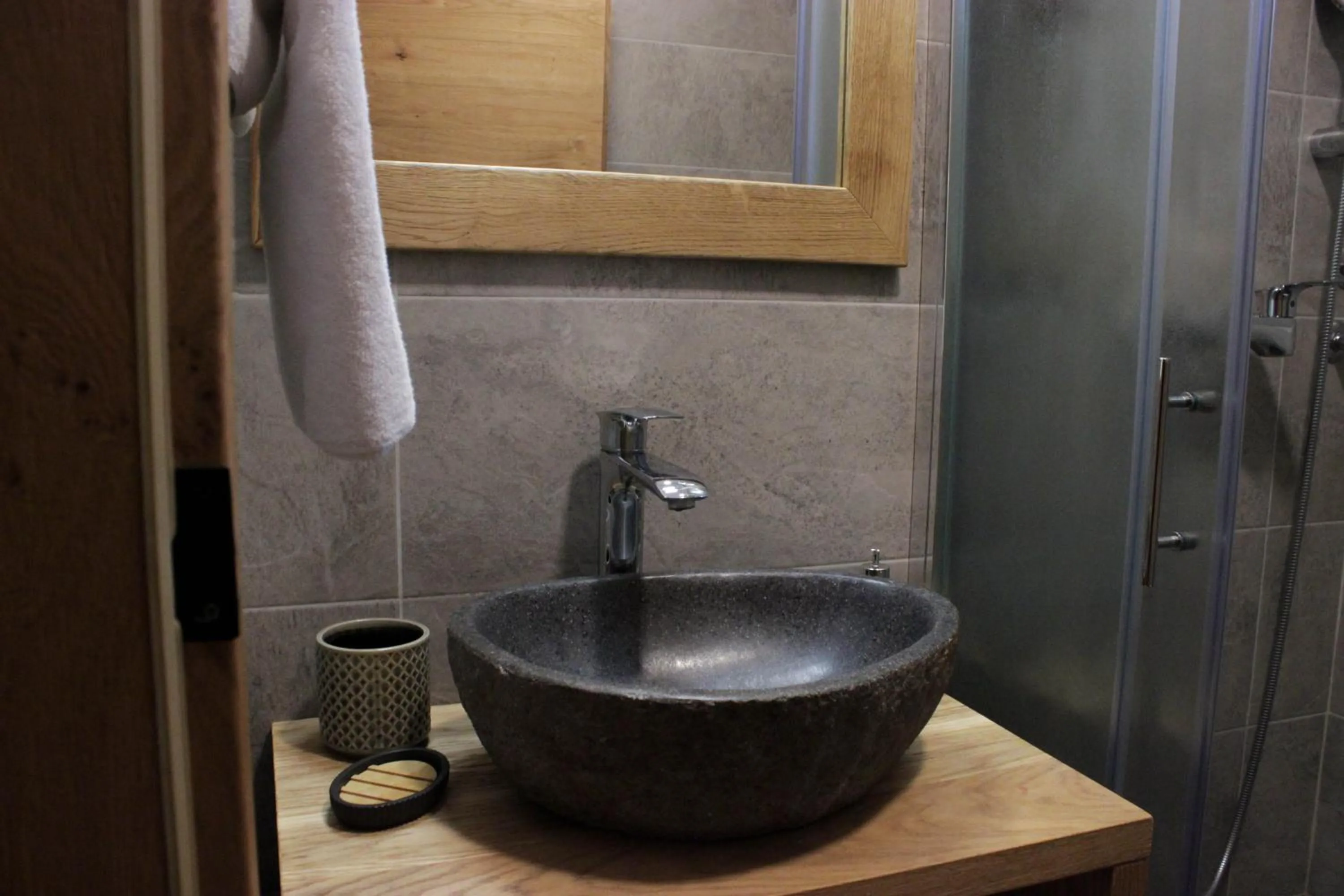 Bathroom in Eko hiša-Eco House Na razpotju