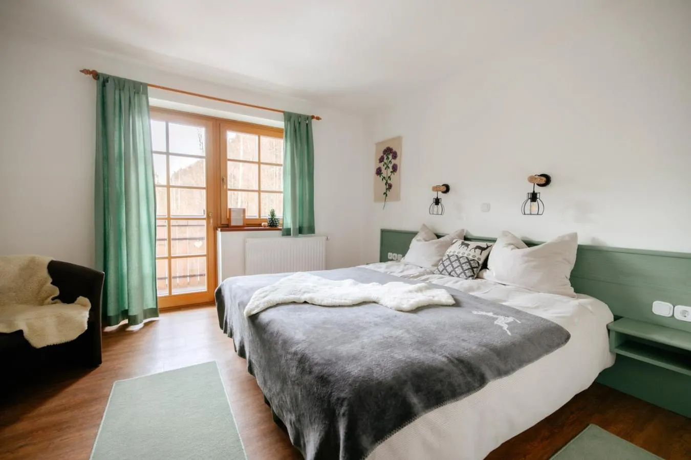 Garden view, Bed in Eko hiša-Eco House Na razpotju