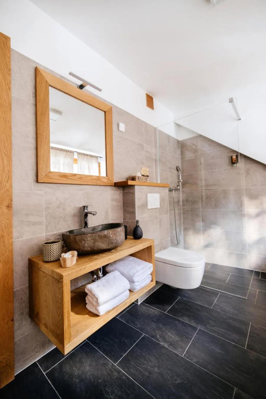 Bathroom in Eko hiša-Eco House Na razpotju