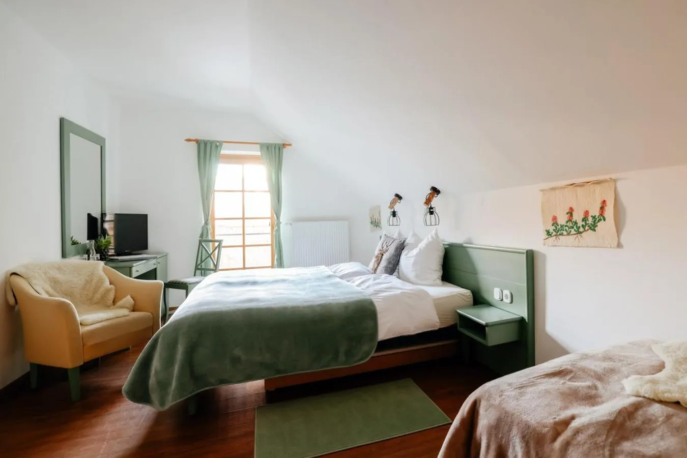 Bedroom, Bed in Eko hiša-Eco House Na razpotju