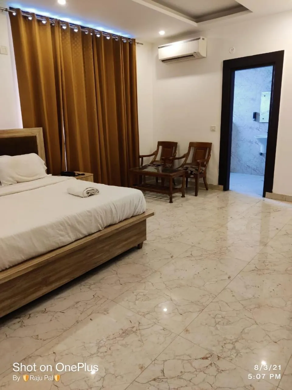 Bed in Hotel Rivasa Regency