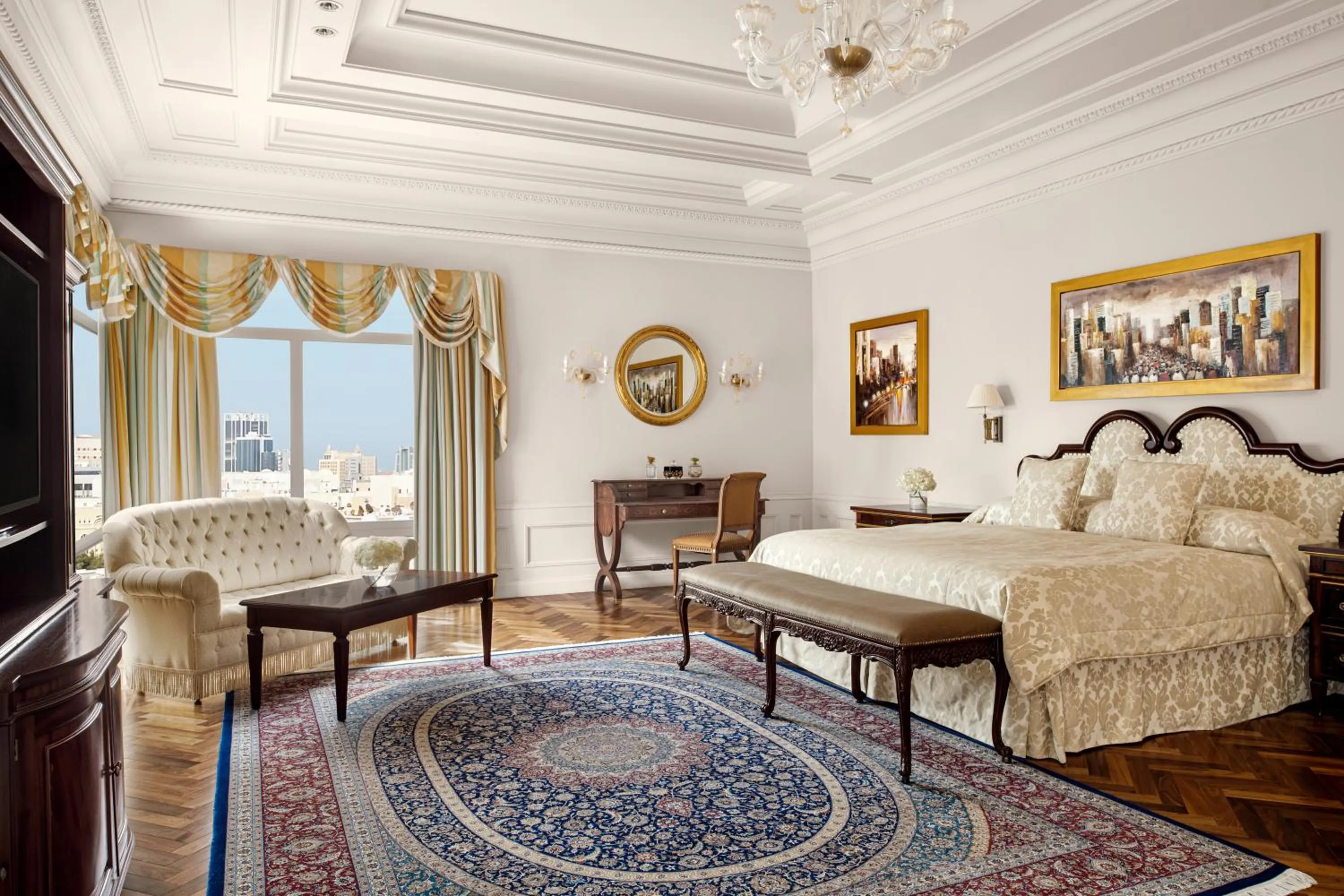 View (from property/room), Bed in InterContinental Al Khobar by IHG