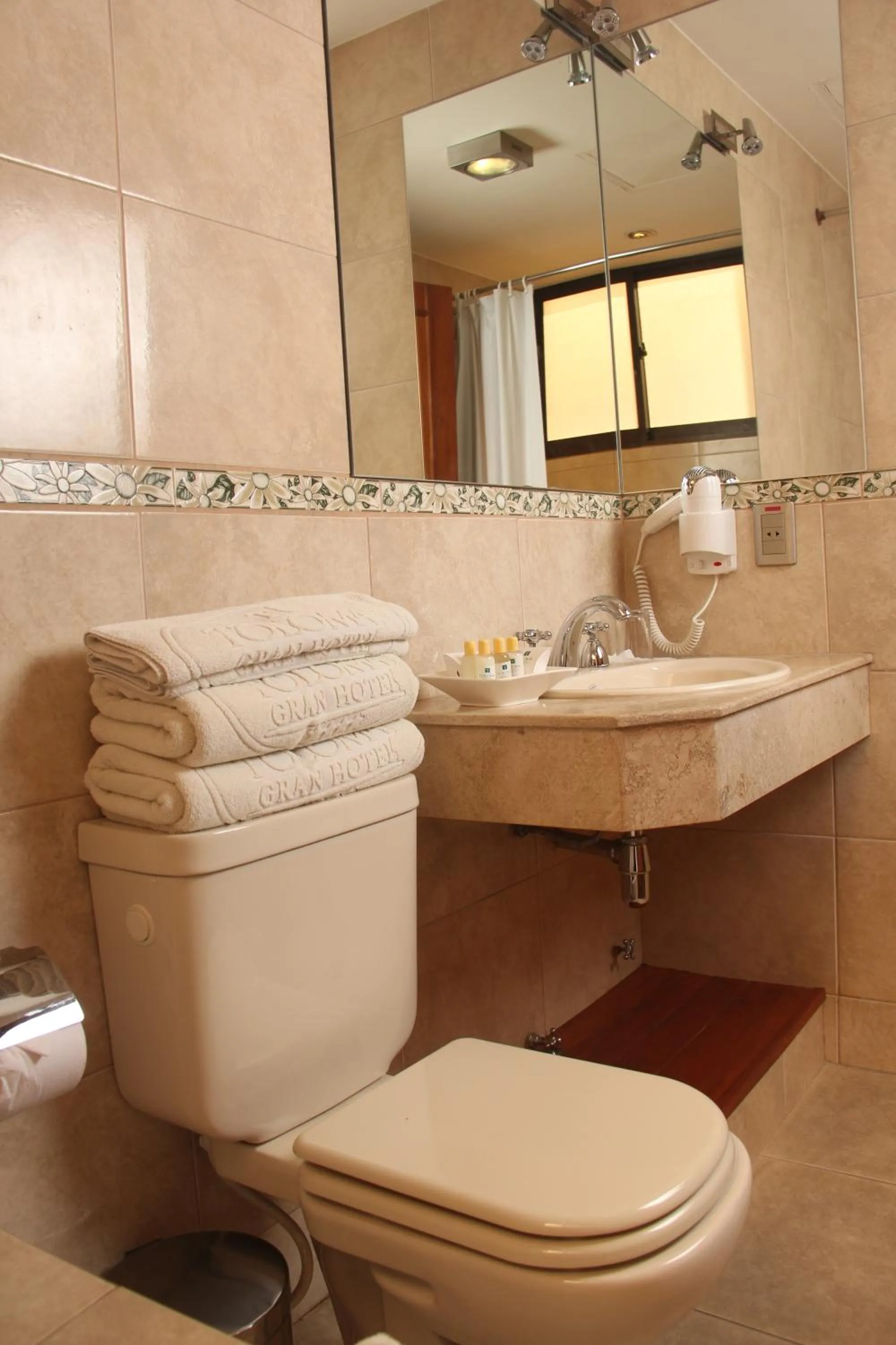 Bathroom in Gran Hotel Toloma
