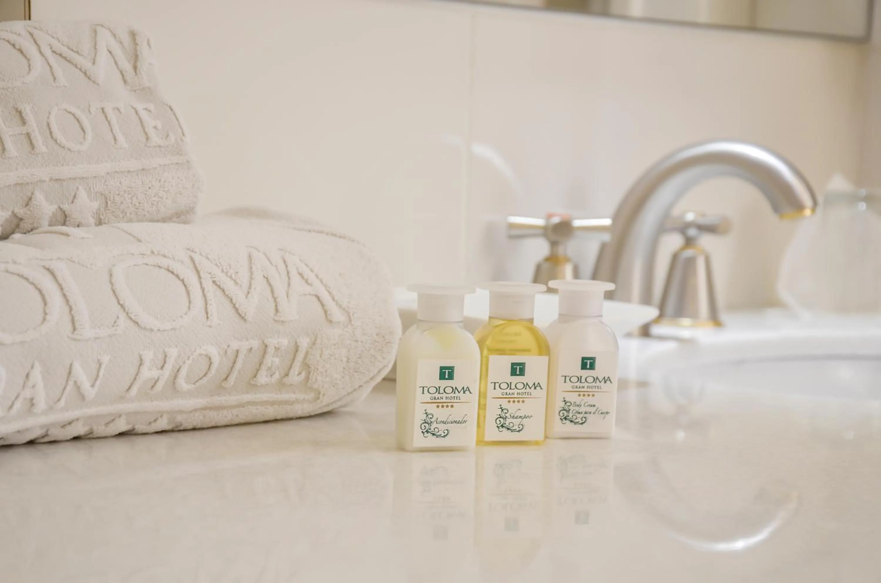 Bathroom in Gran Hotel Toloma