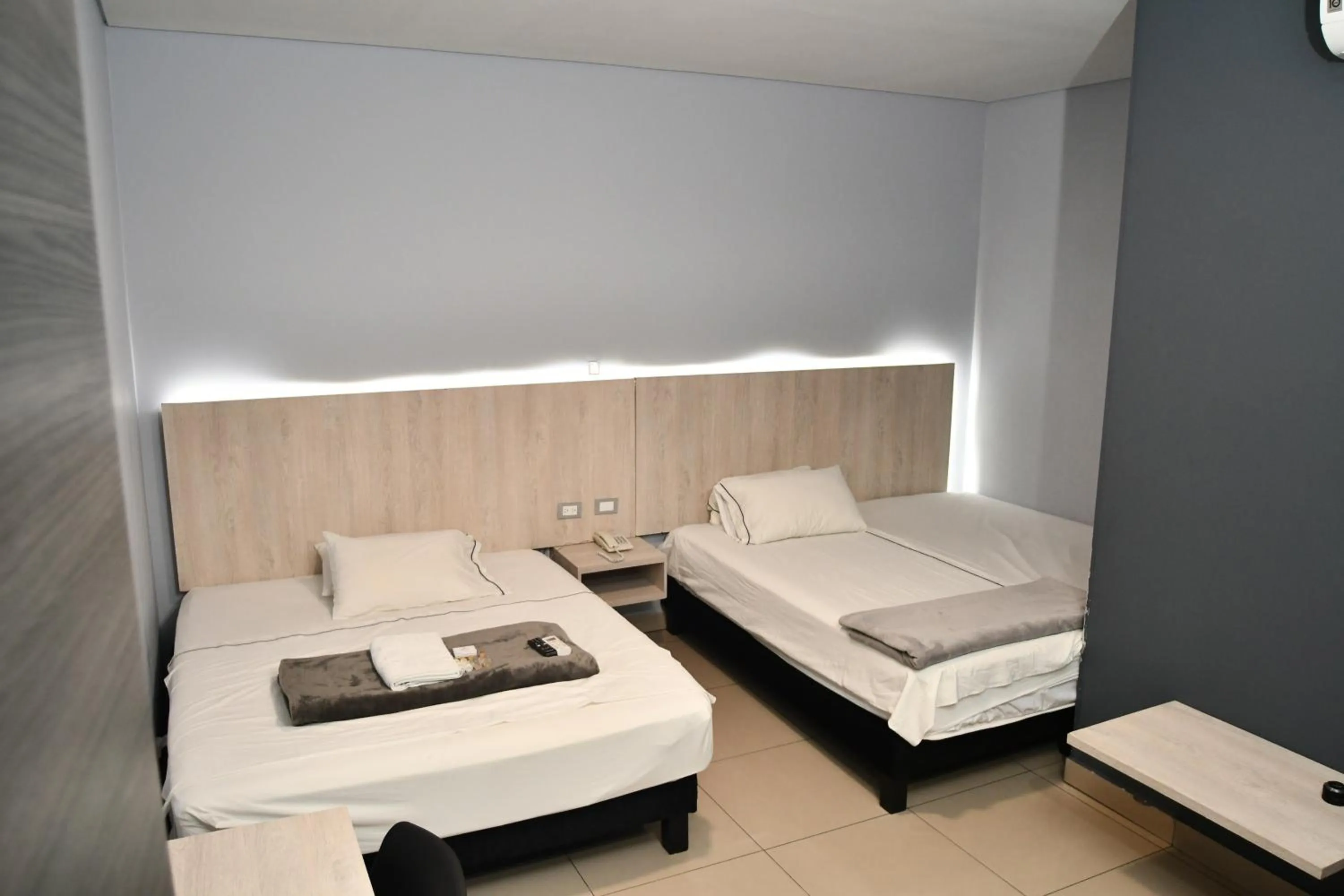 Bed in HOTEL NABU DEL PACIFICO