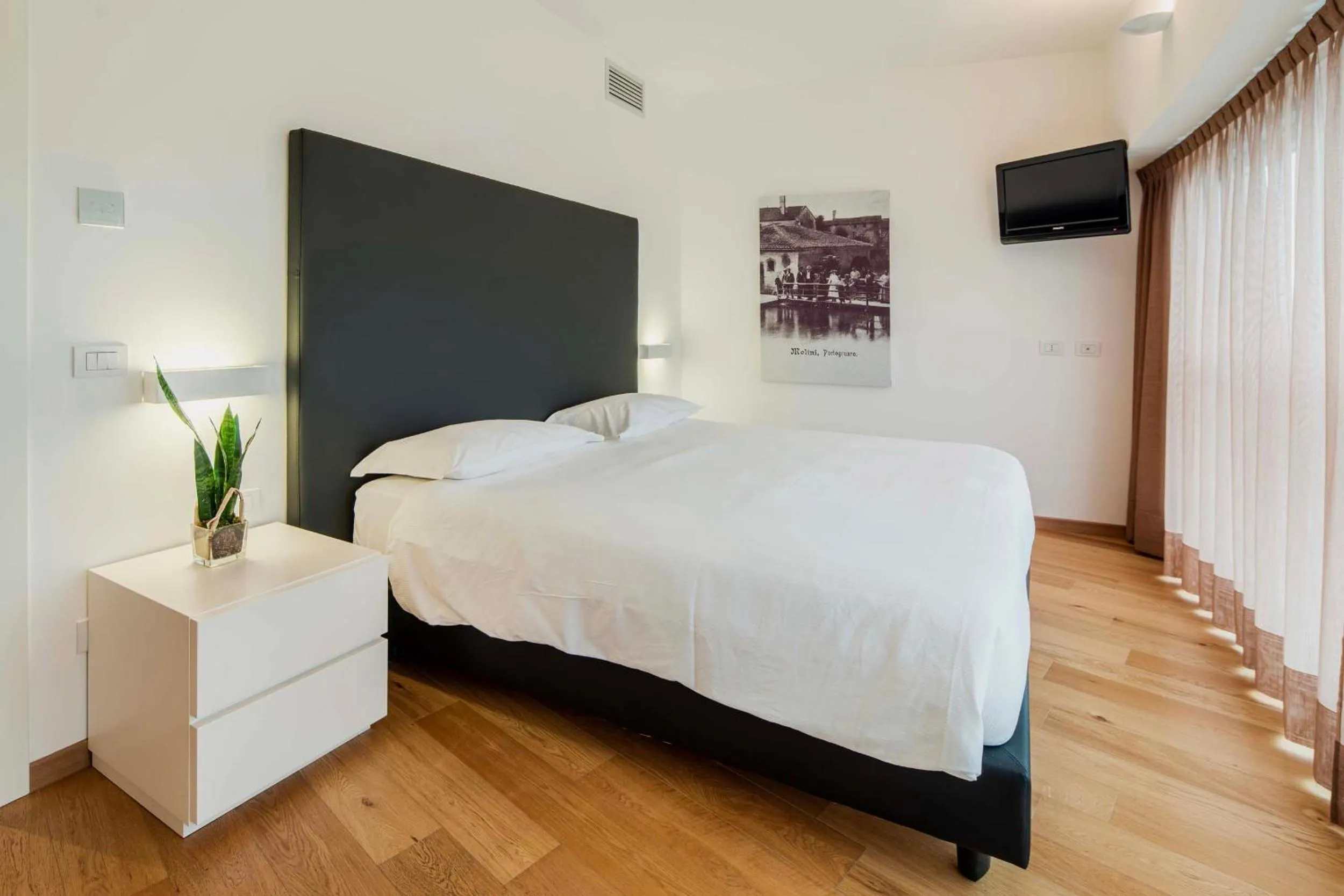 Bed in Portus Appartamenti