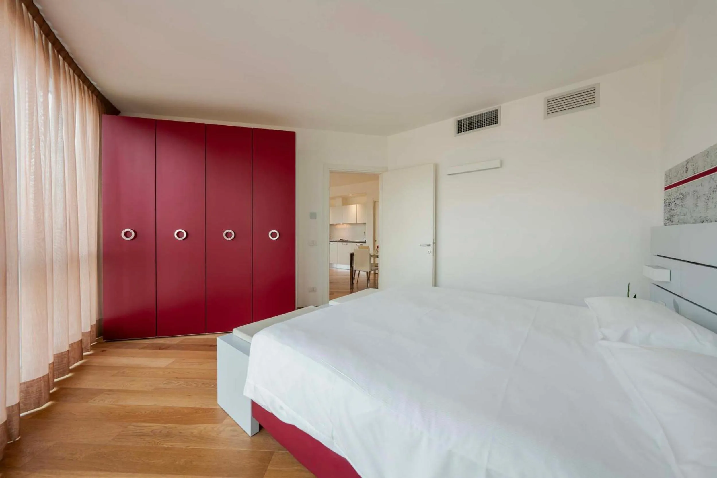 Bed in Portus Appartamenti