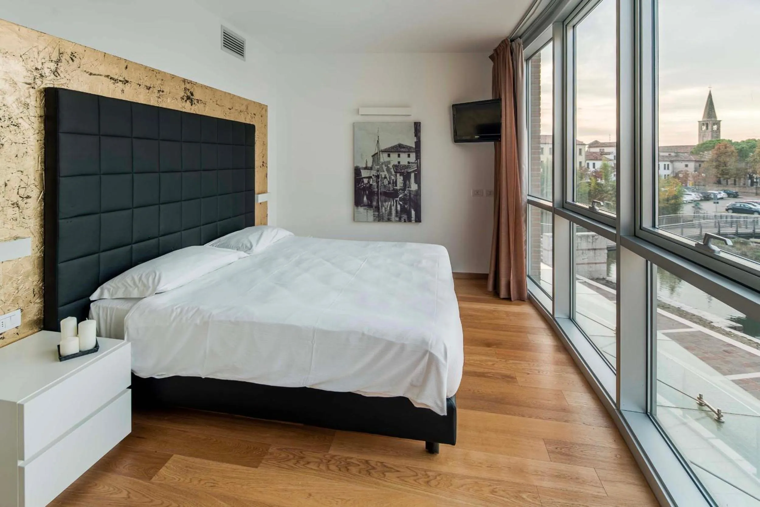 Bed in Portus Appartamenti