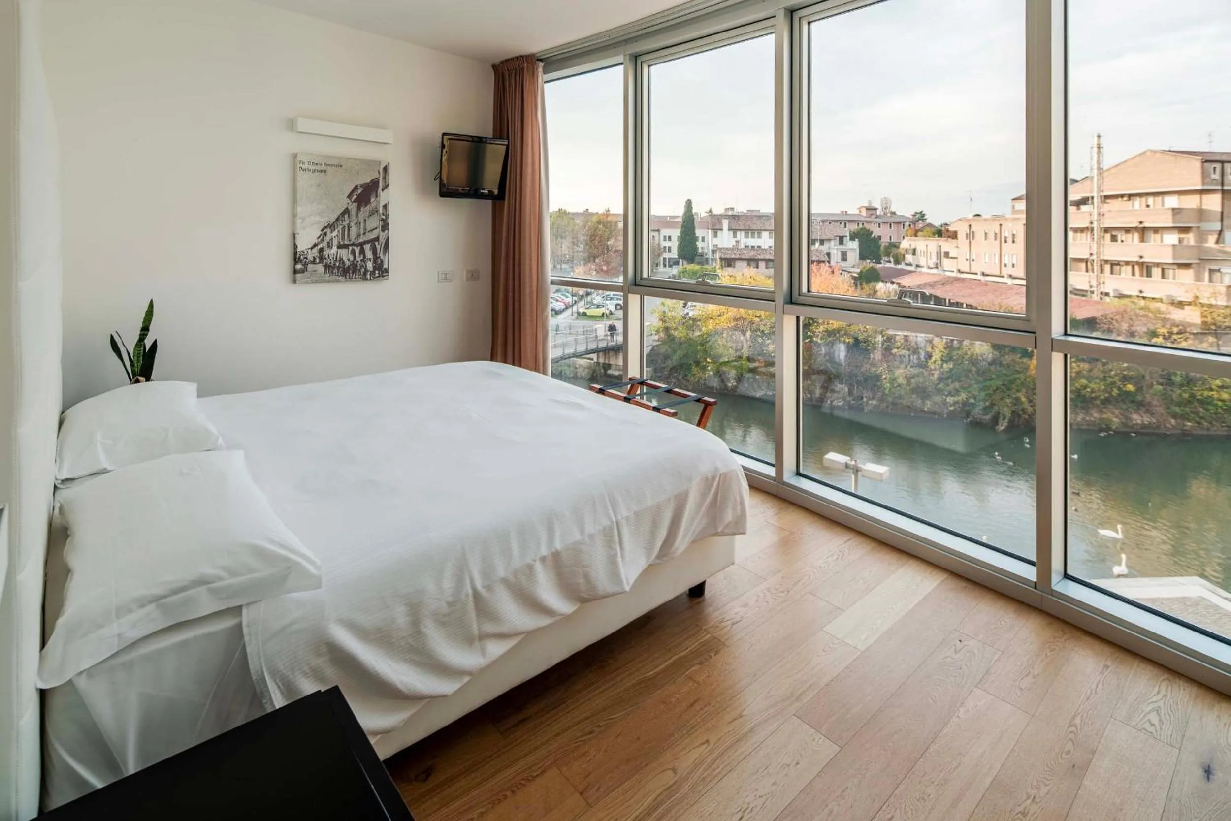 Bed in Portus Appartamenti