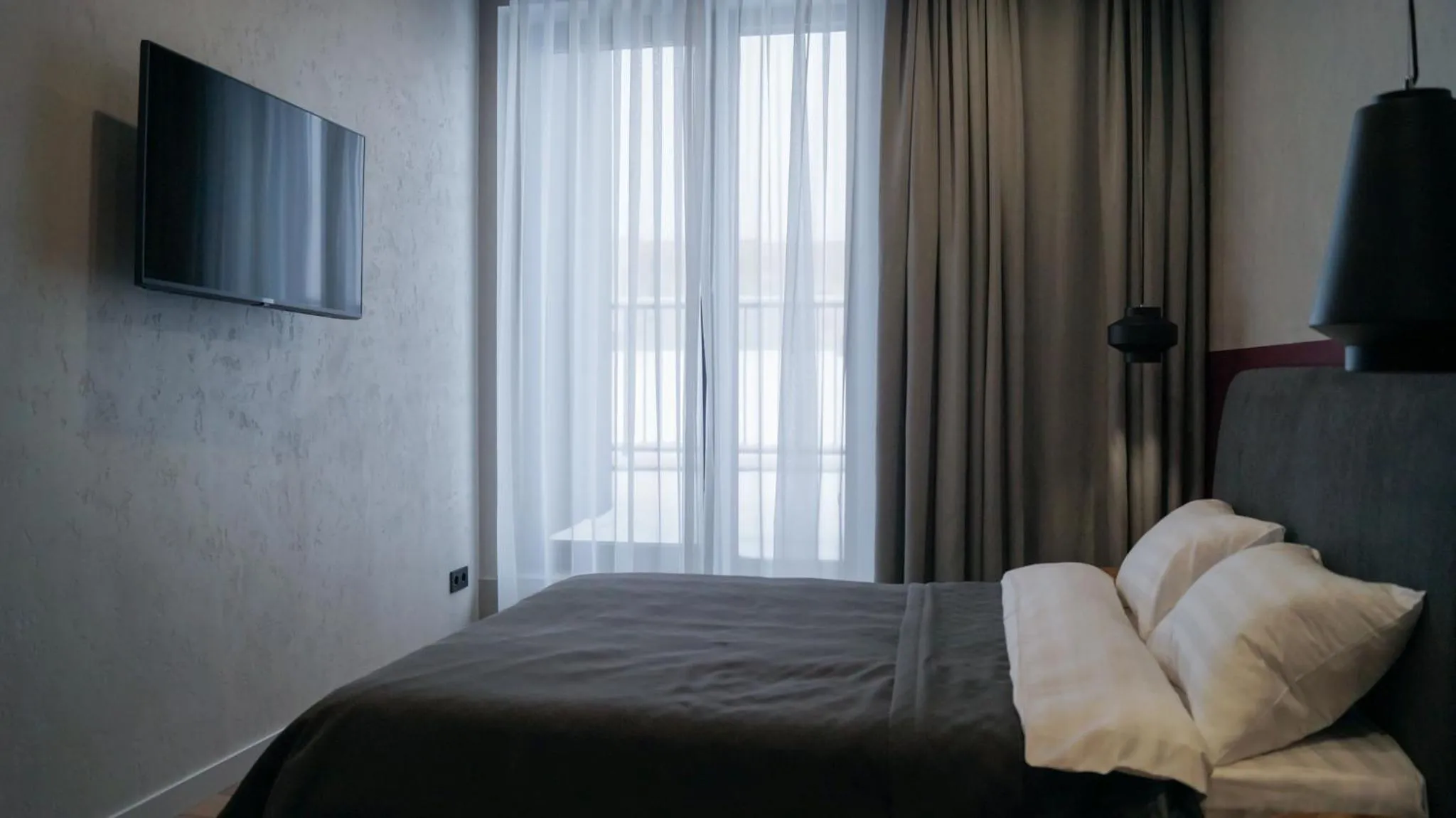 Bed in Kostjukowski apartments Nekrasova 45a