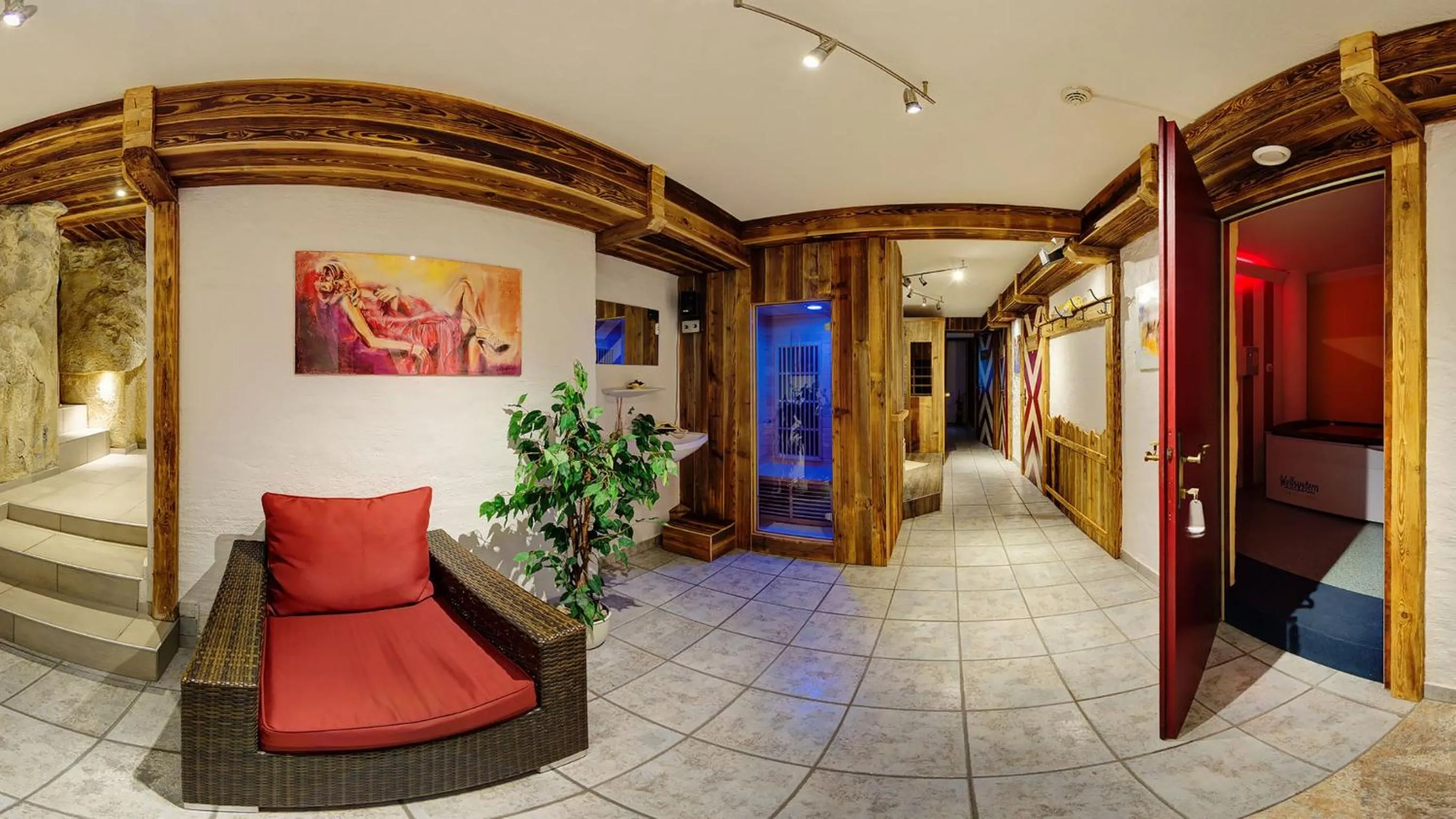 Spa and wellness centre/facilities in Hotel-Pension Egger