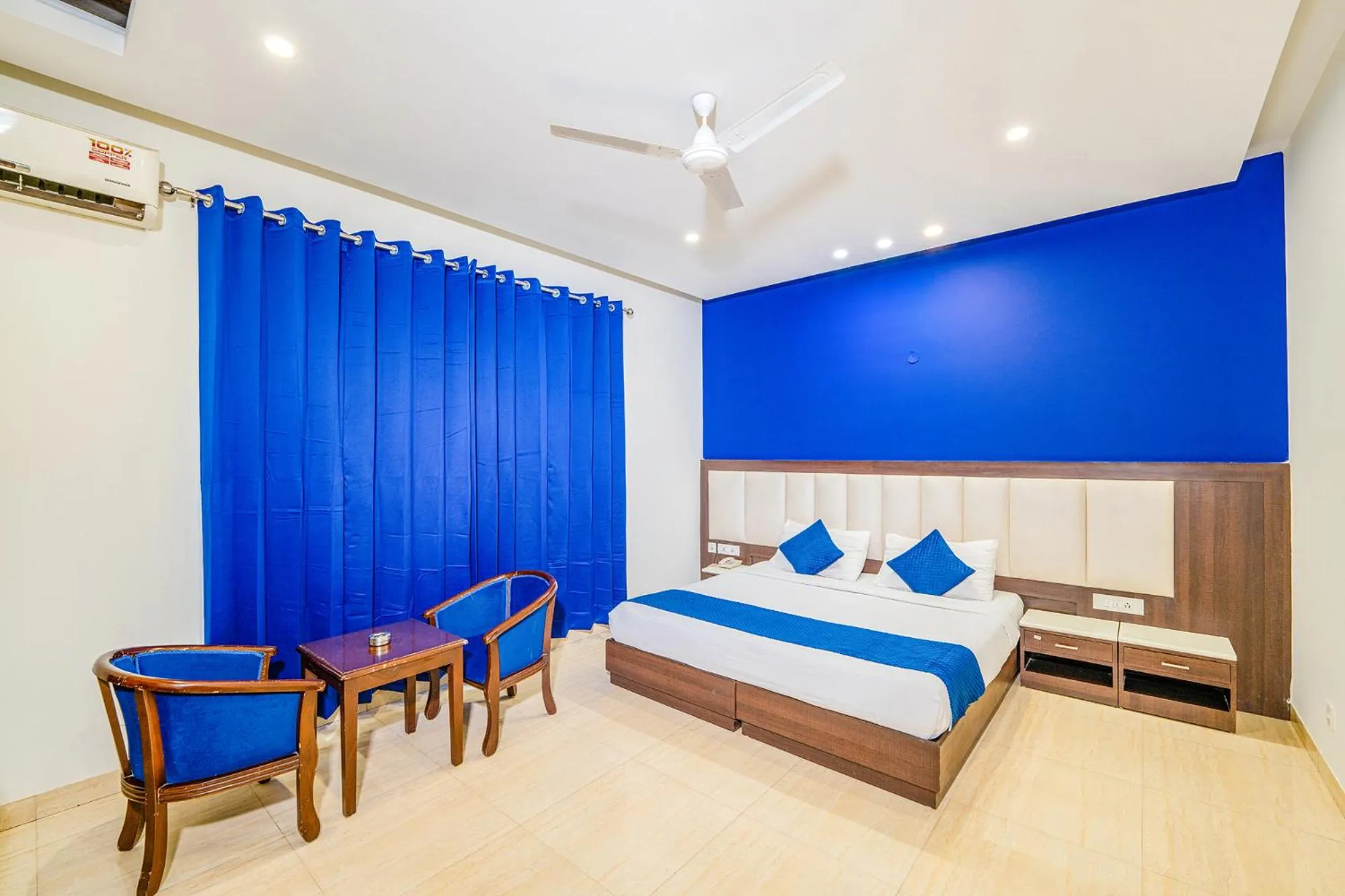 Bed in FabHotel Oyster Villa