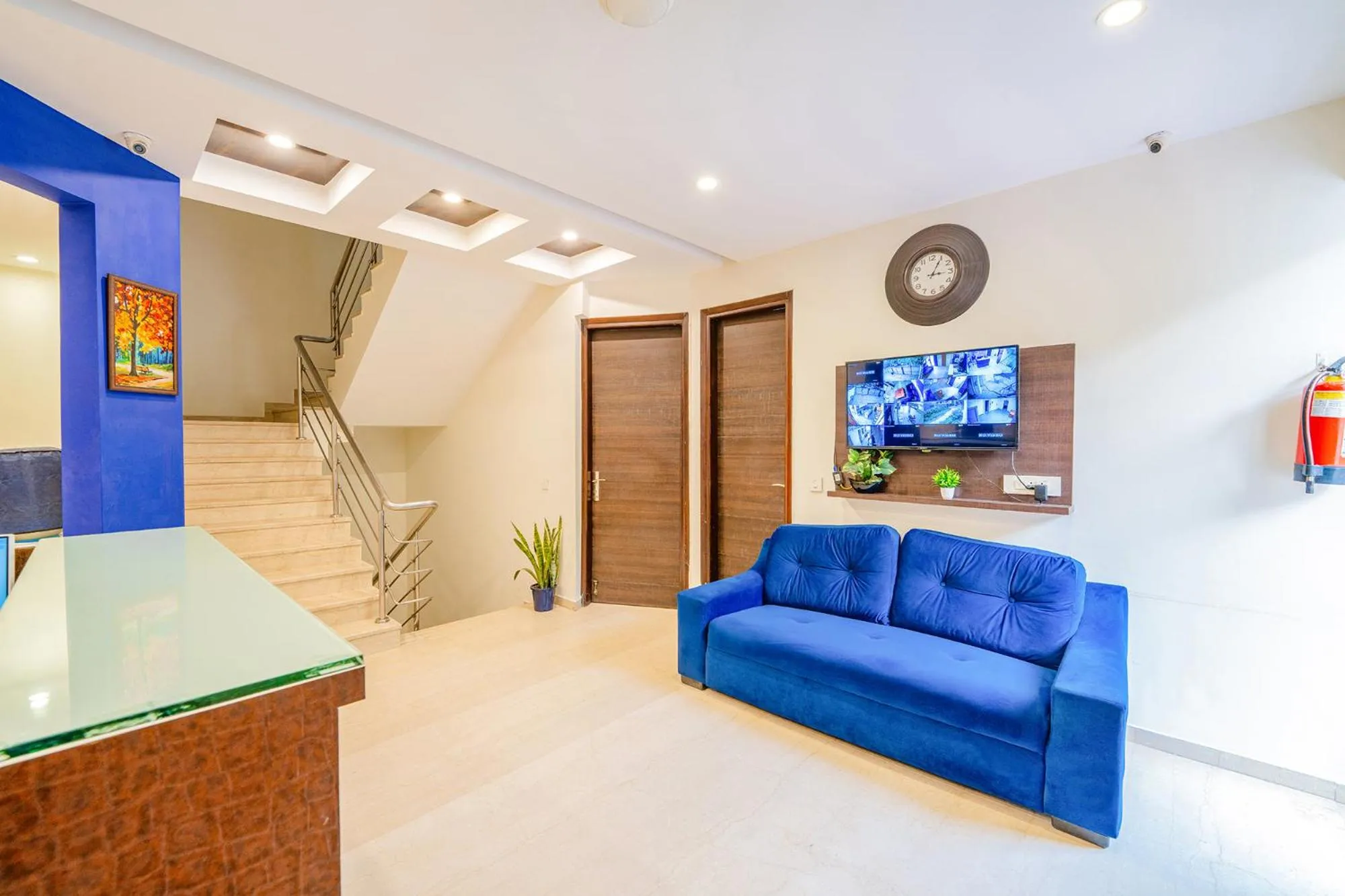 Seating area in FabHotel Oyster Villa