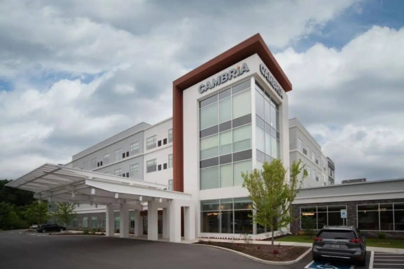 Property building in Cambria Hotel Nashville Airport