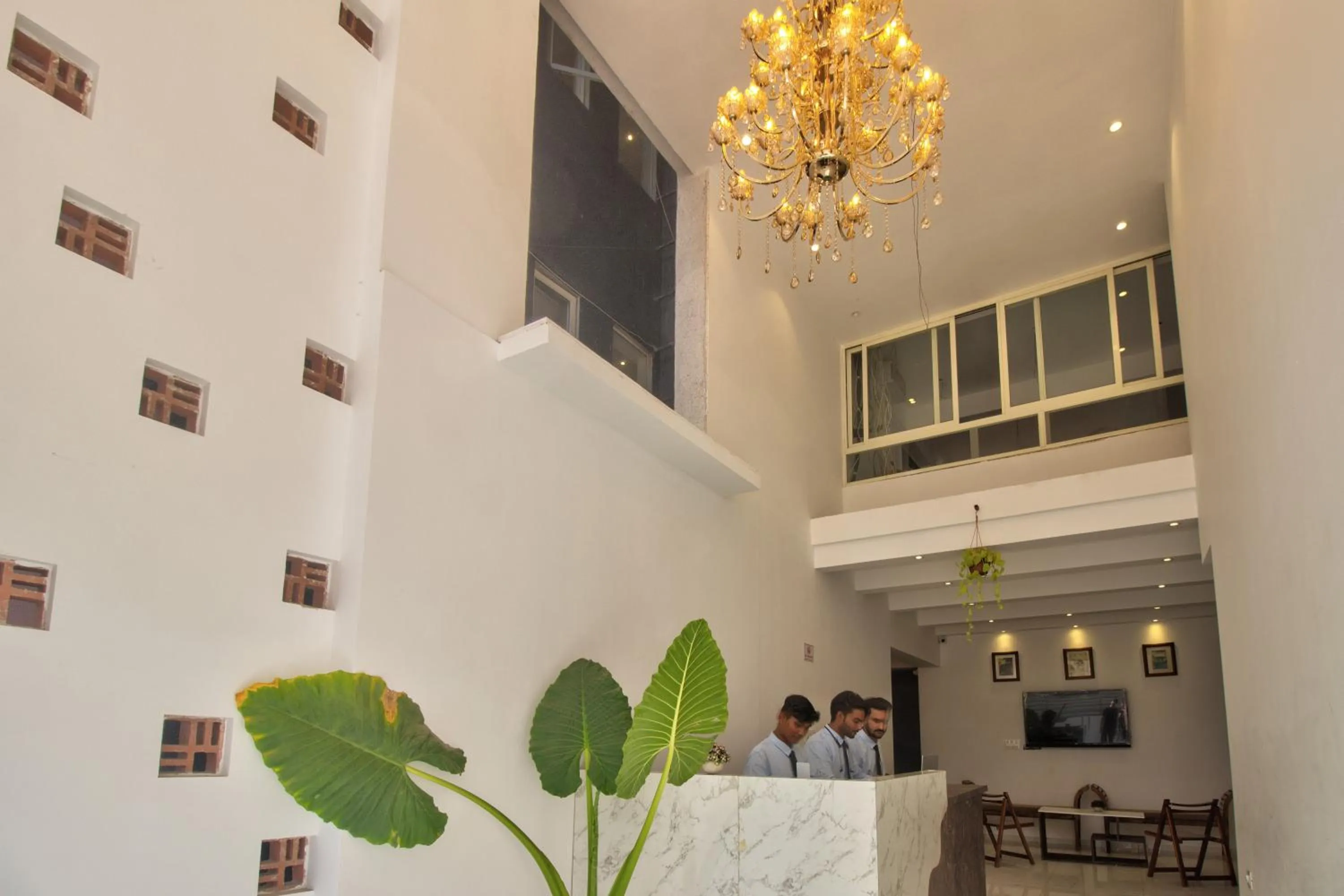 Lobby or reception in Hotel Sea Sapphire ,Calangute