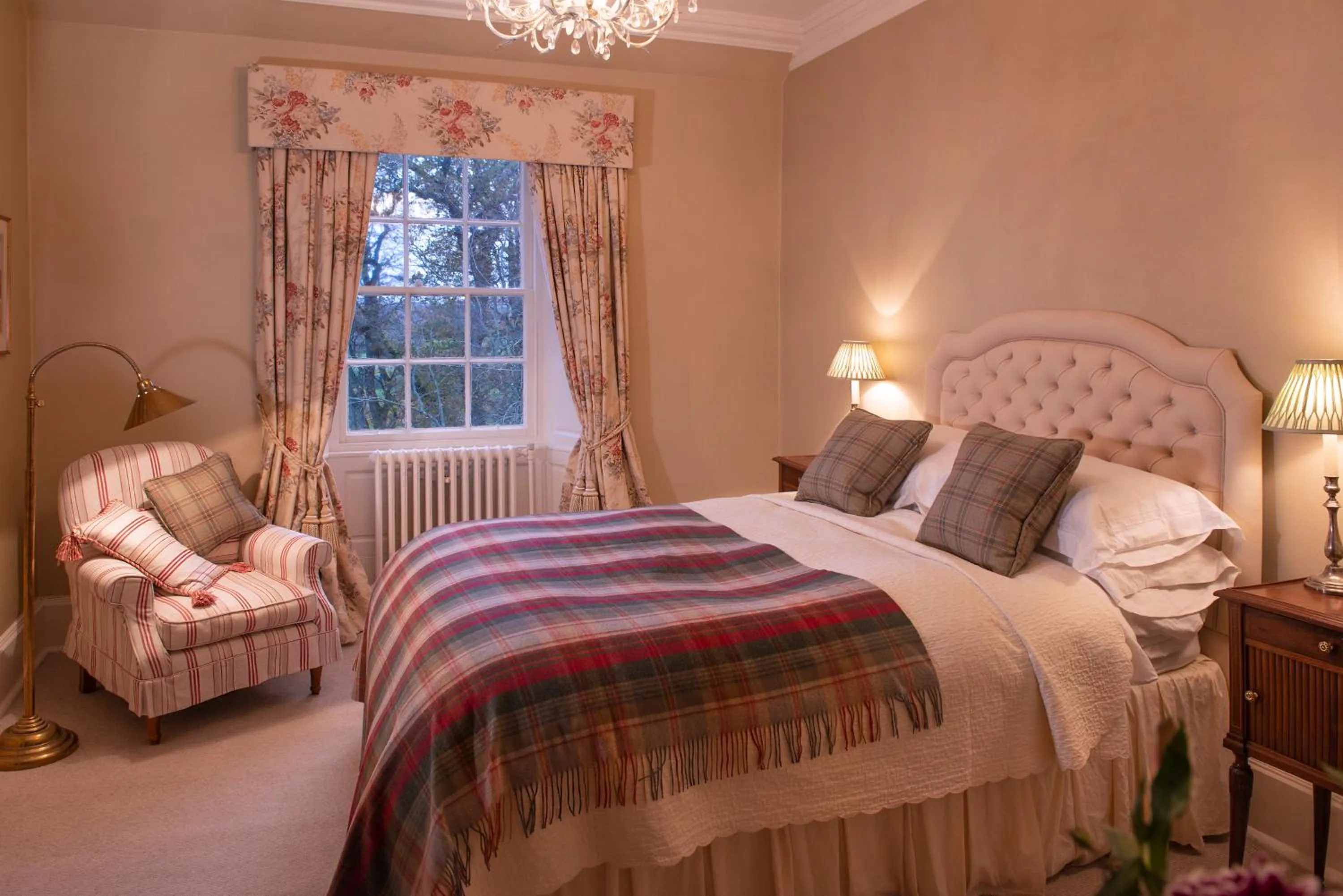 Bed in Park of Drumquhassle