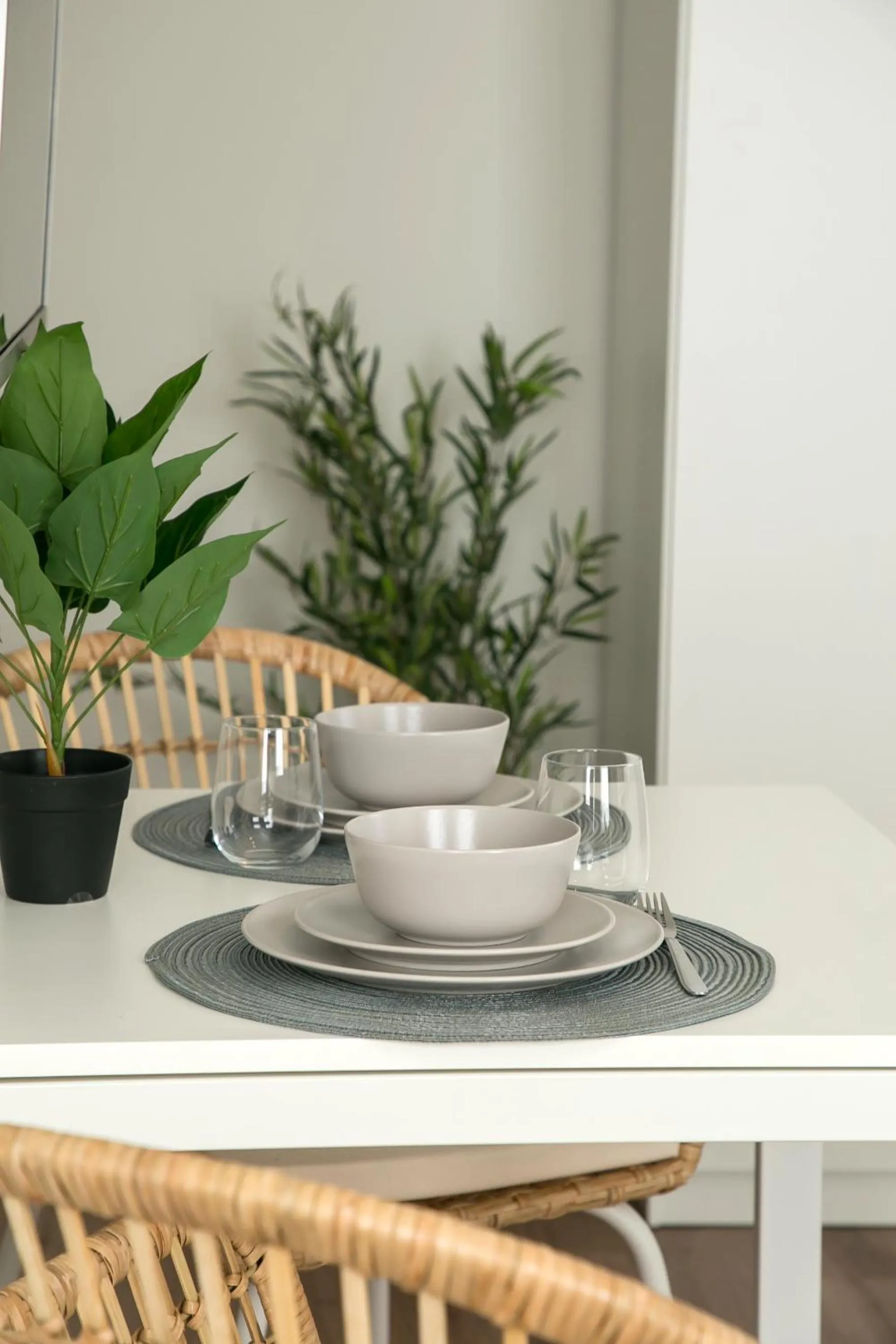 Dining area in Boutique Scheveningen beach apartment