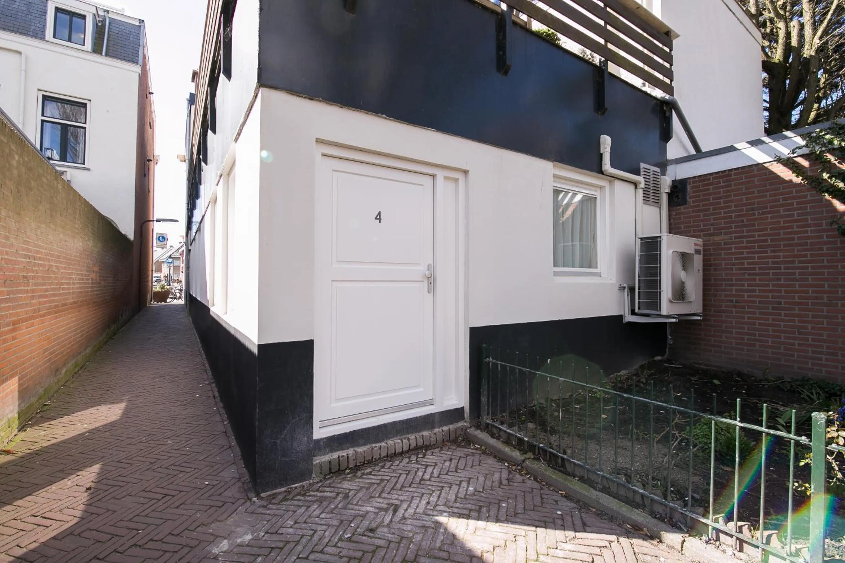 Facade/entrance in Boutique Scheveningen beach apartment
