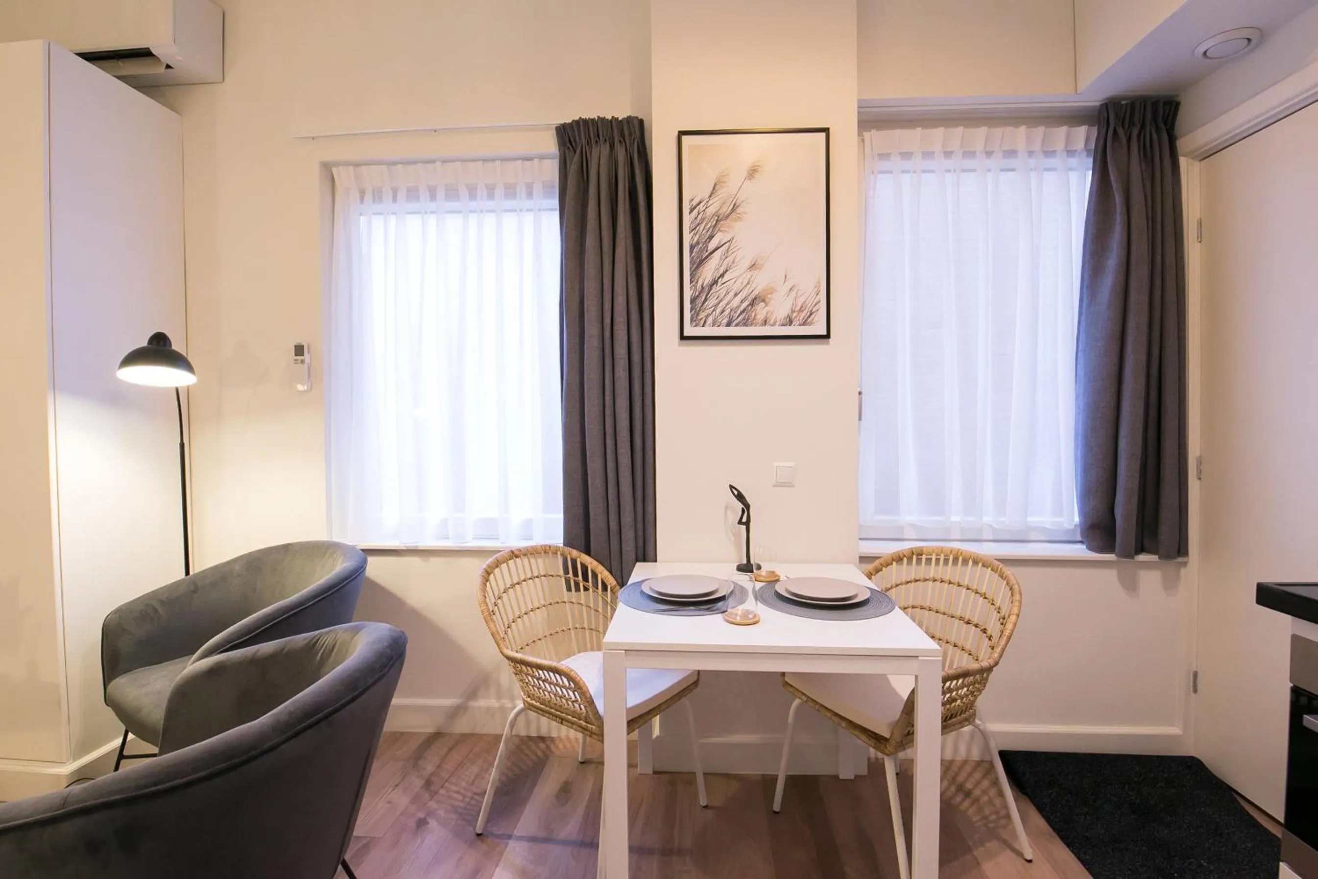 Dining area in Boutique Scheveningen beach apartment