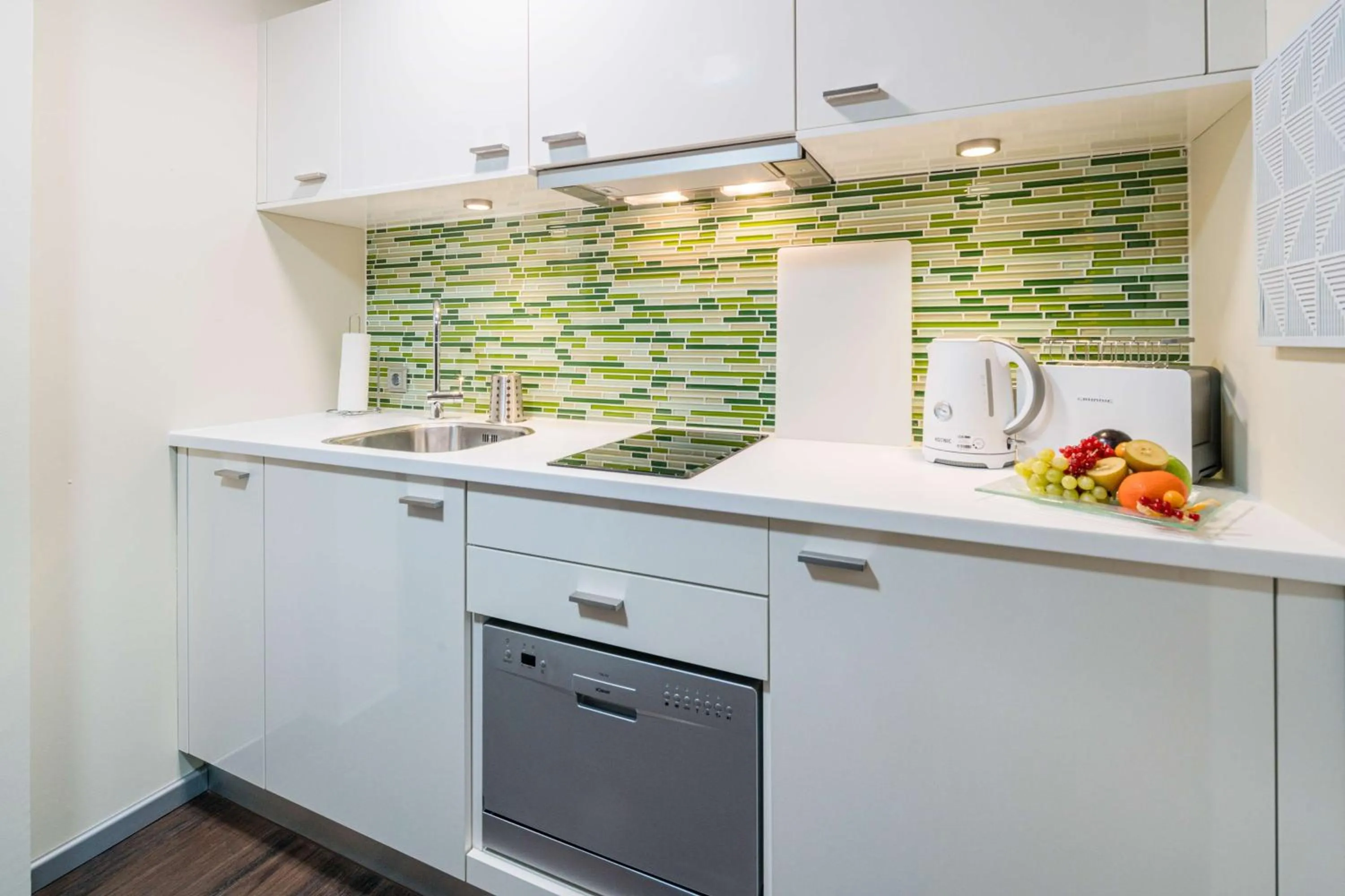 Kitchen or kitchenette in Best Western Hotel Airport Frankfurt