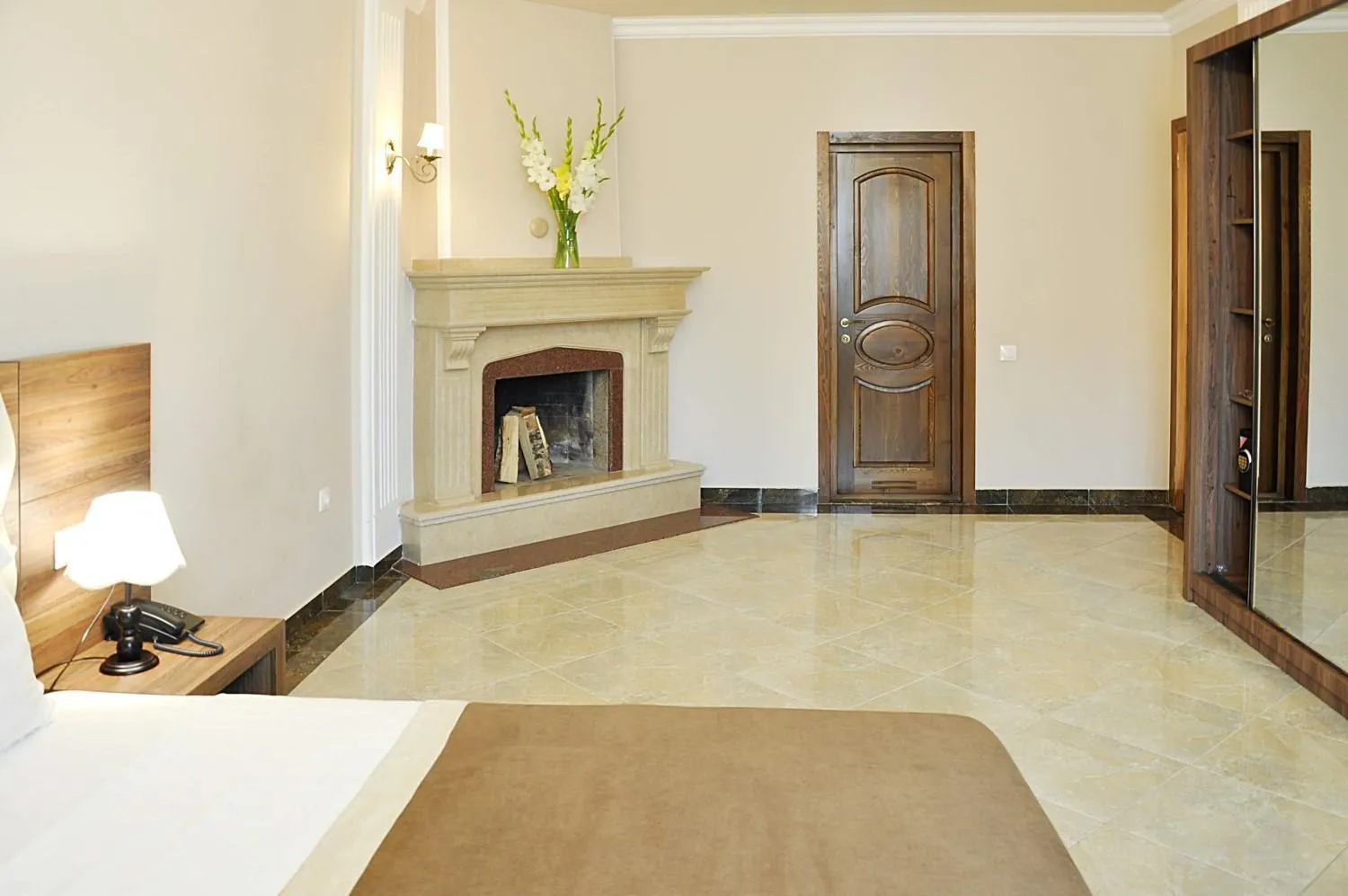 Bed in Hotel Gremi Tbilisi