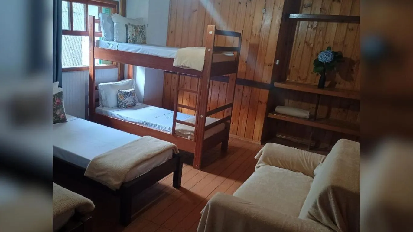 Bed in Villa Chalés Gramado - OH HOTÉIS