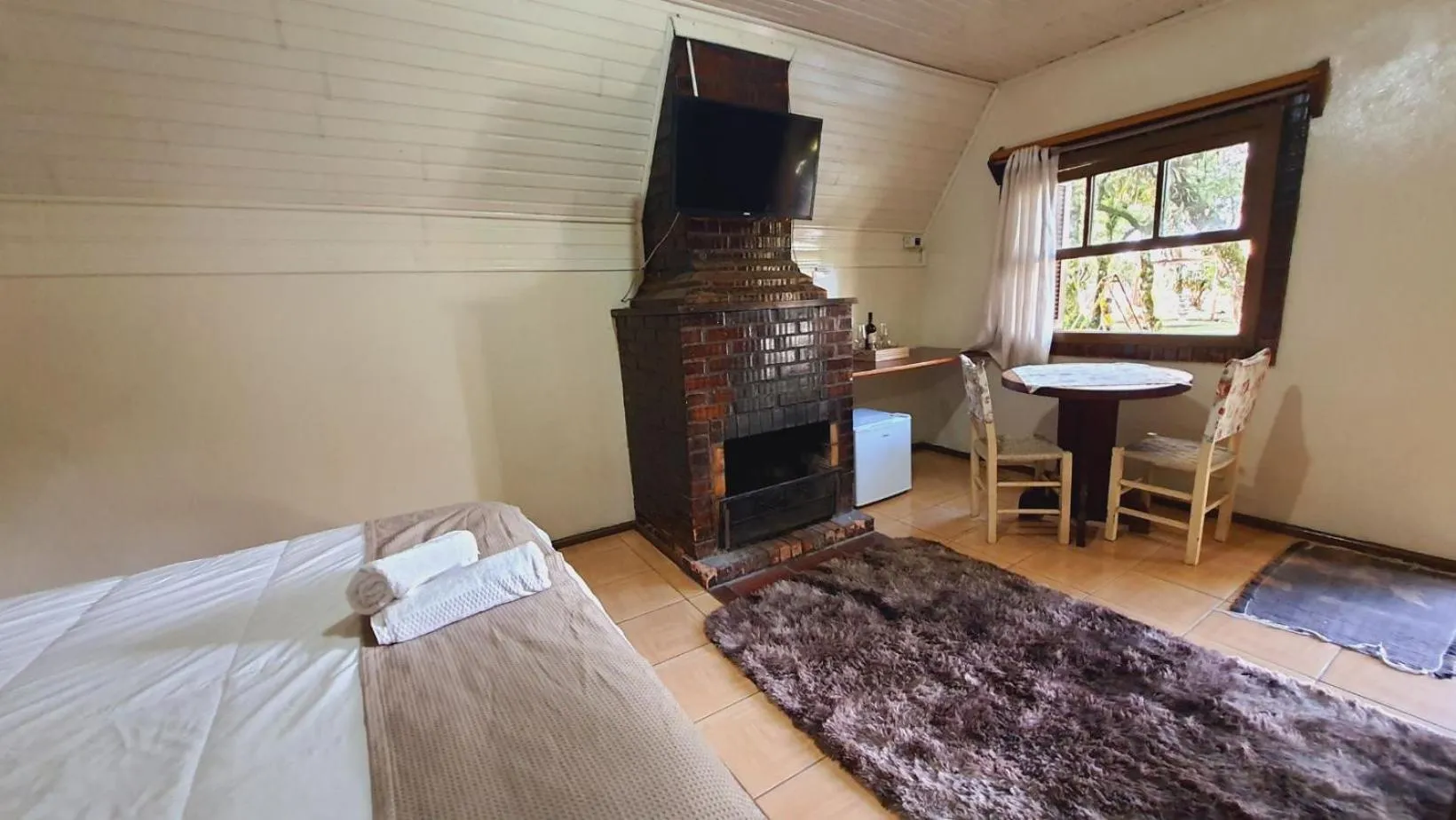 Bed in Villa Chalés Gramado - OH HOTÉIS