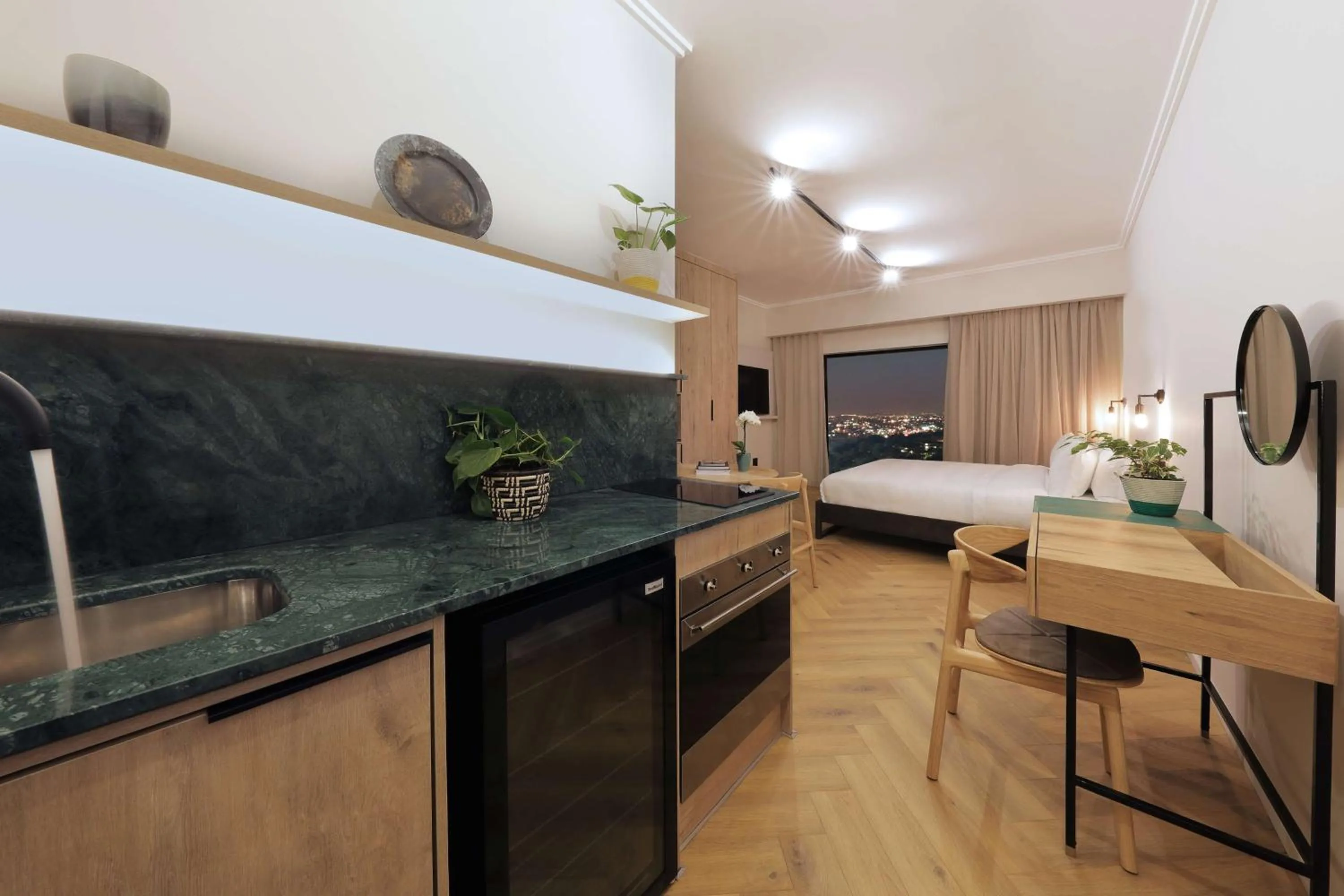 Kitchen or kitchenette in Hyatt House Johannesburg, Sandton