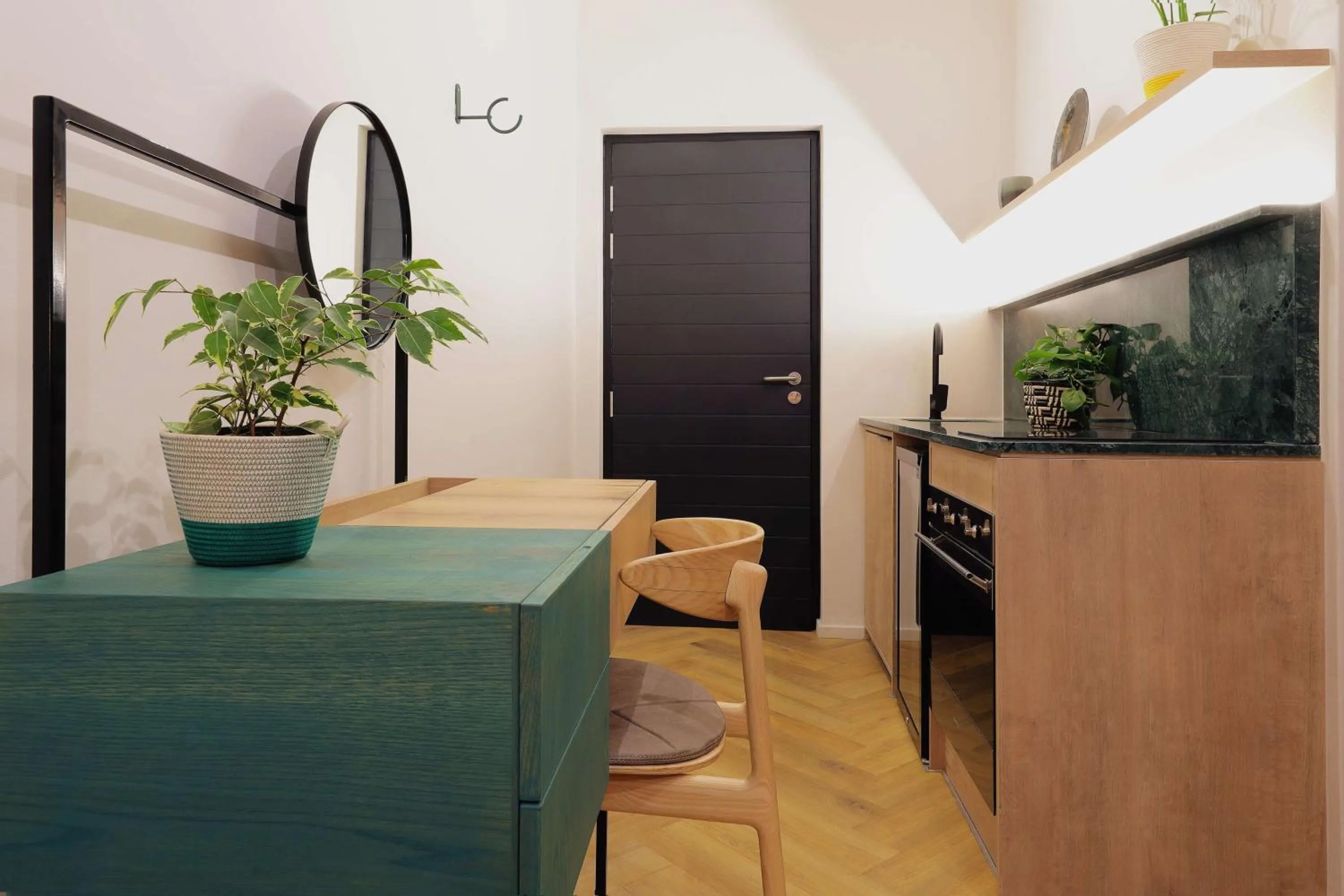 Kitchen or kitchenette in Hyatt House Johannesburg, Sandton